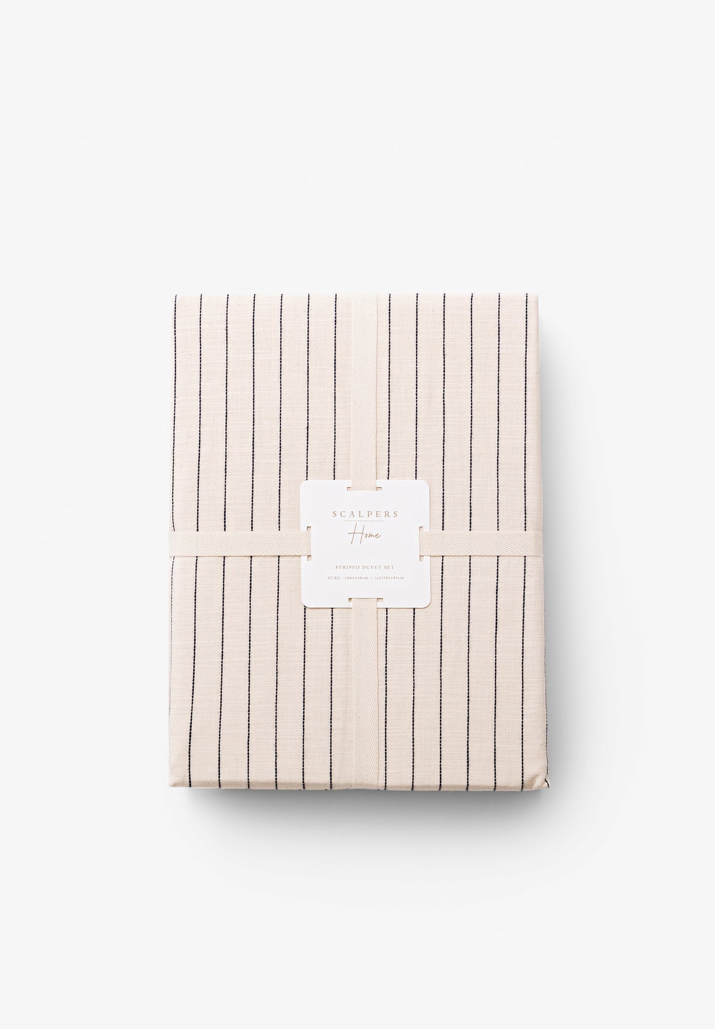 CAMA 180 CM | SET FUNDA NÓRDICA Y ALMOHADAS RAYAS - Scalpers