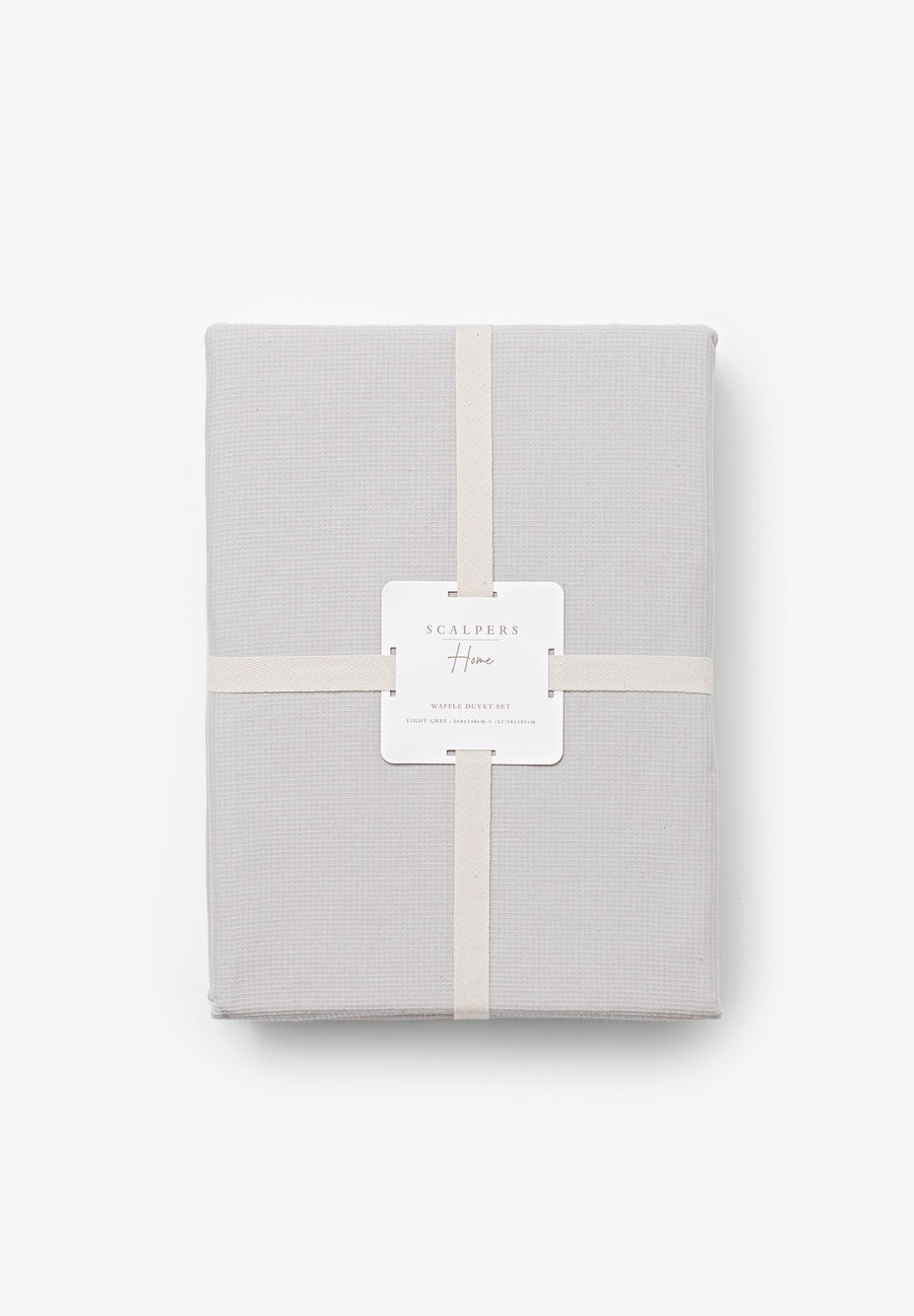 WAFFLE DUVET COVER