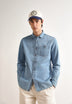 CAMISA DENIM GOLA ARREDONDADA
