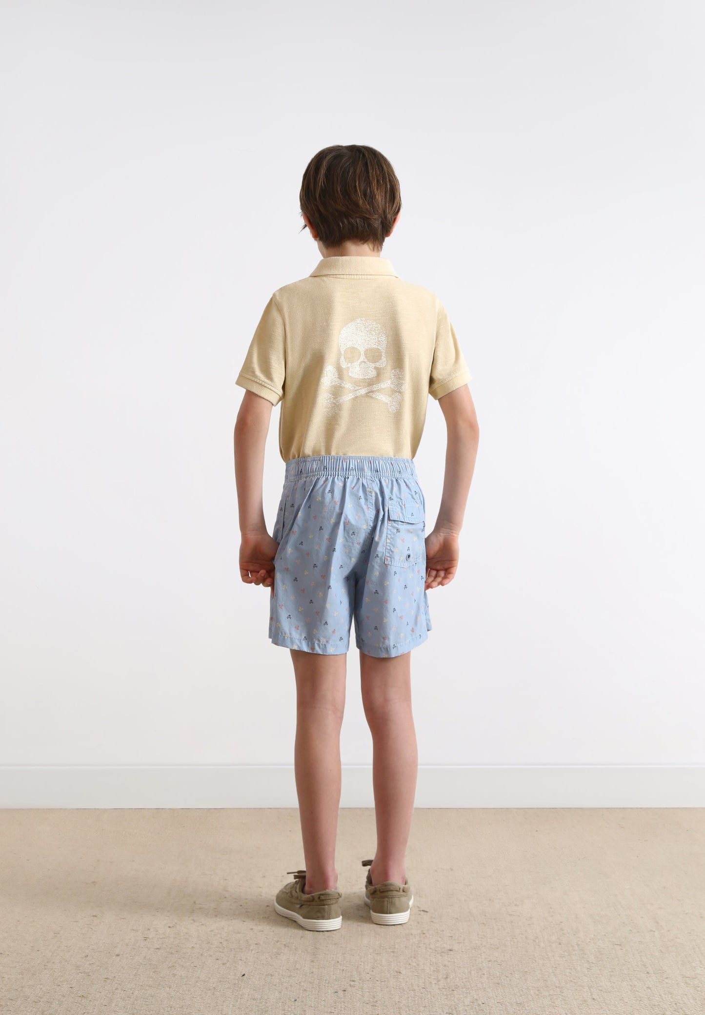 CALÇÕES DE BANHO COM LOGO ALL OVER PRINT