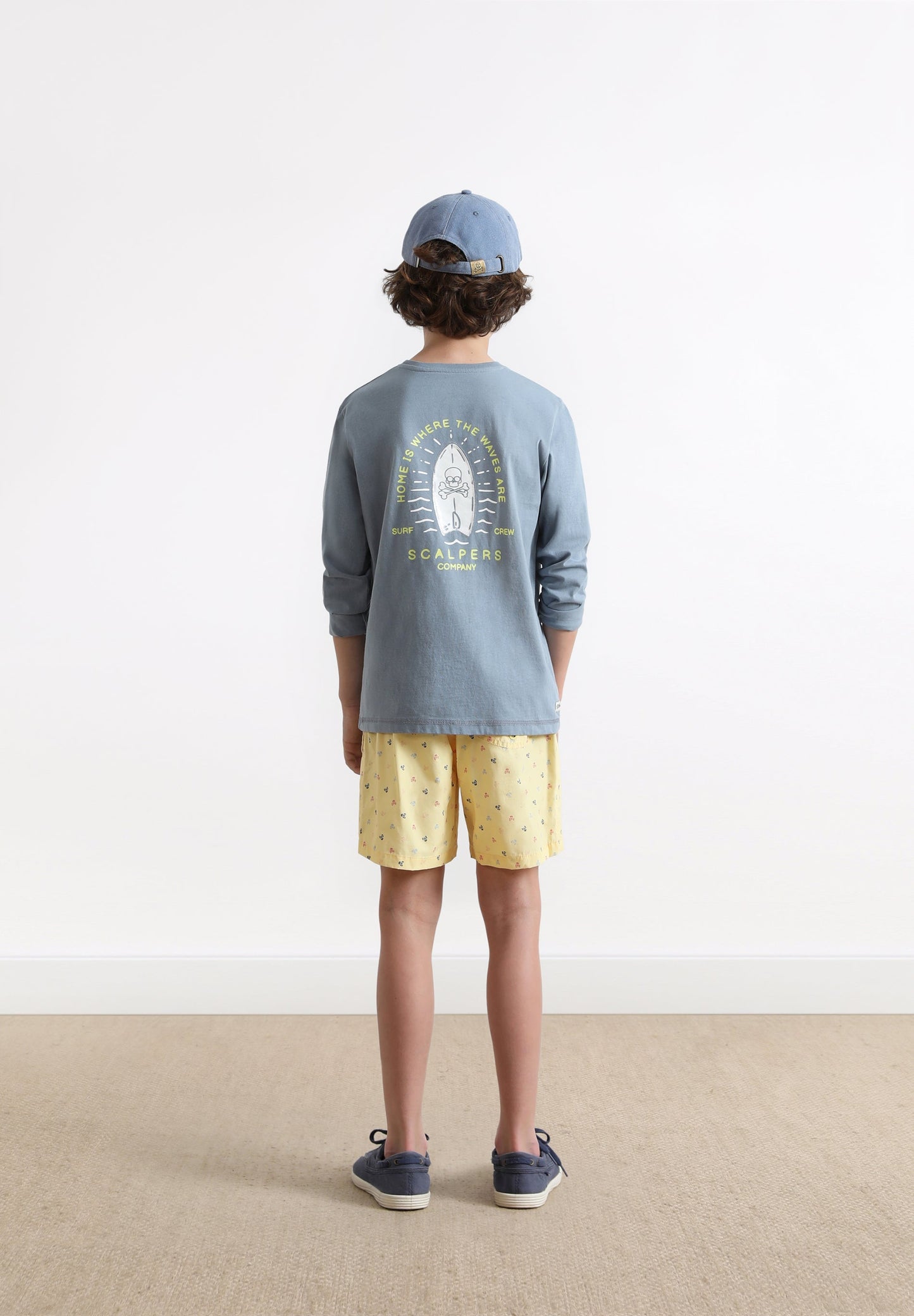 CALÇÕES DE BANHO COM LOGO ALL OVER PRINT