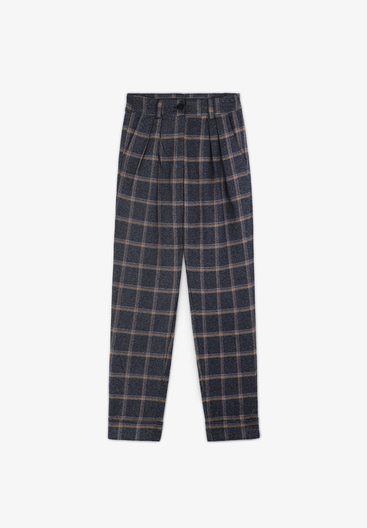 MI&CO | PANTALÓN CUADROS PINZAS