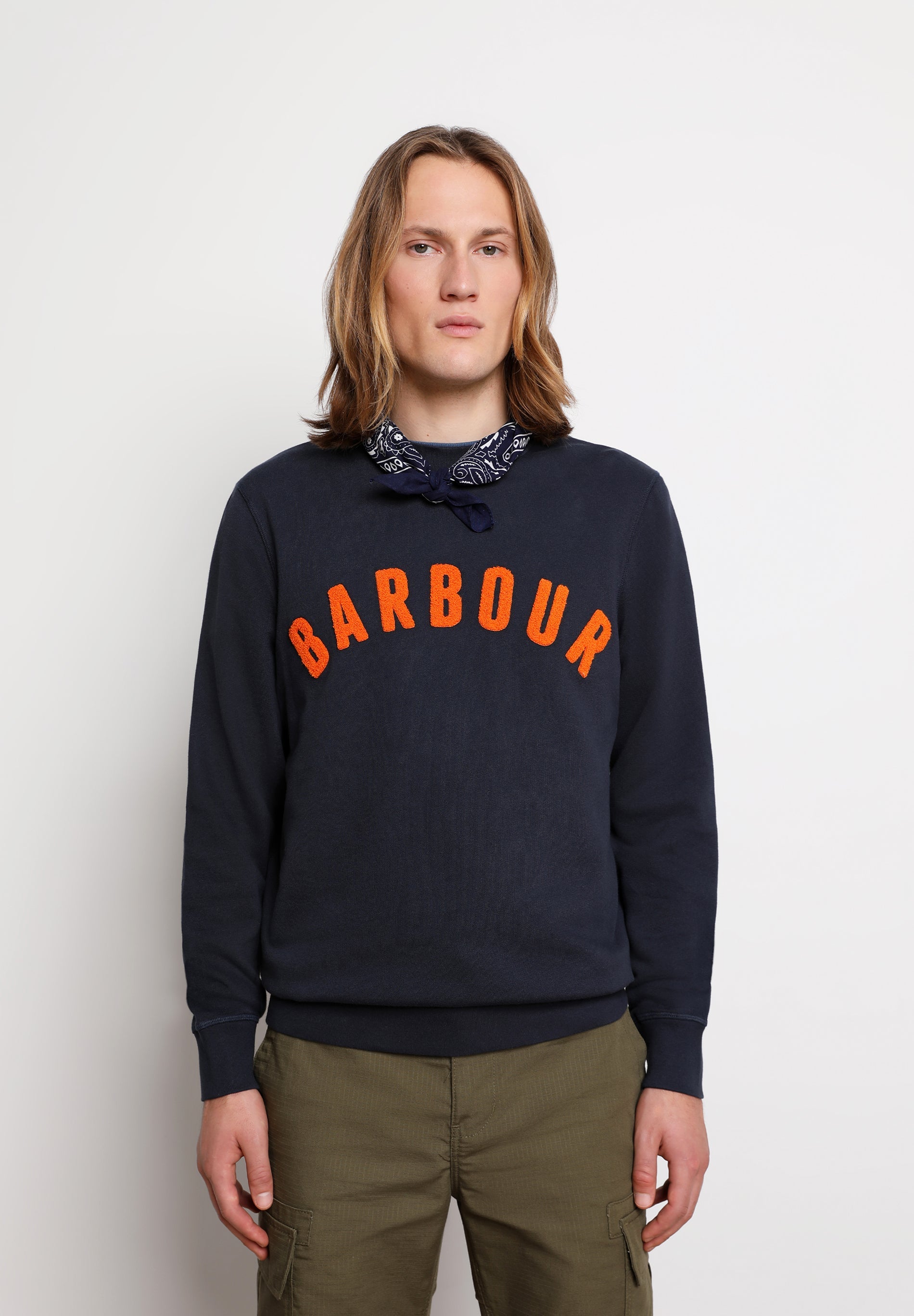 BARBOUR | SWEATSHIRT PREP LOGO