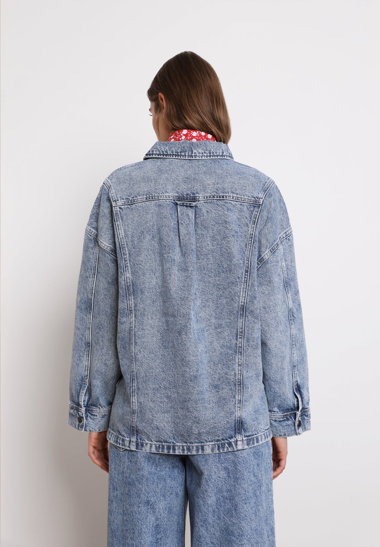 AMERICAN VINTAGE | SOBRECAMISA AMPLE ML COL BOUTONNE MUJER