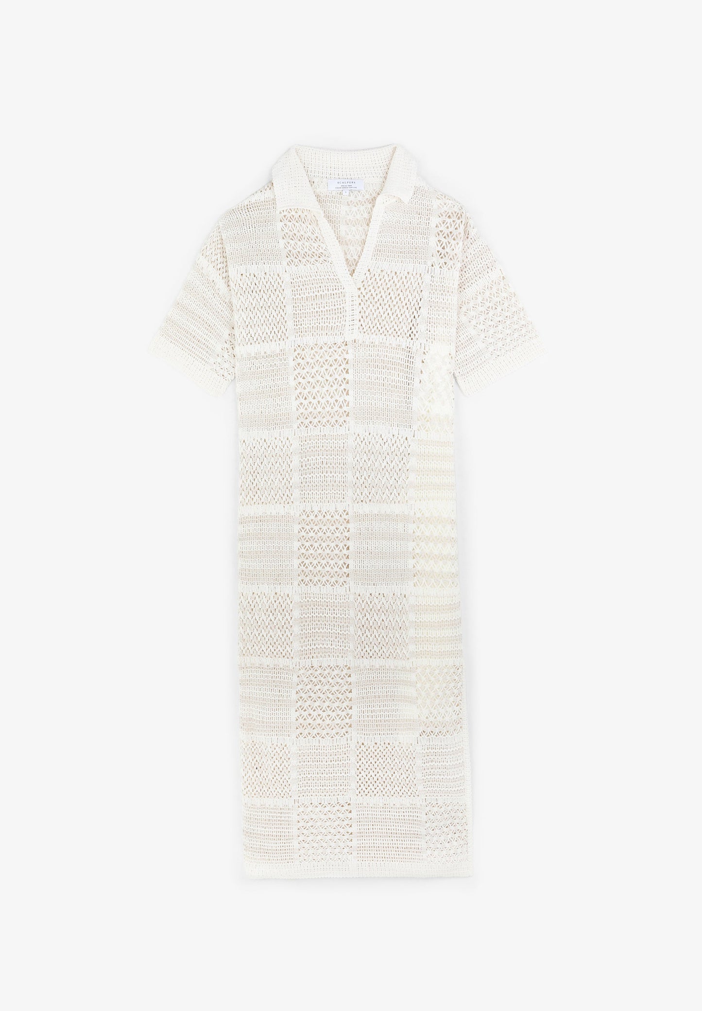 VESTIDO CROCHÉ MANGA CURTA