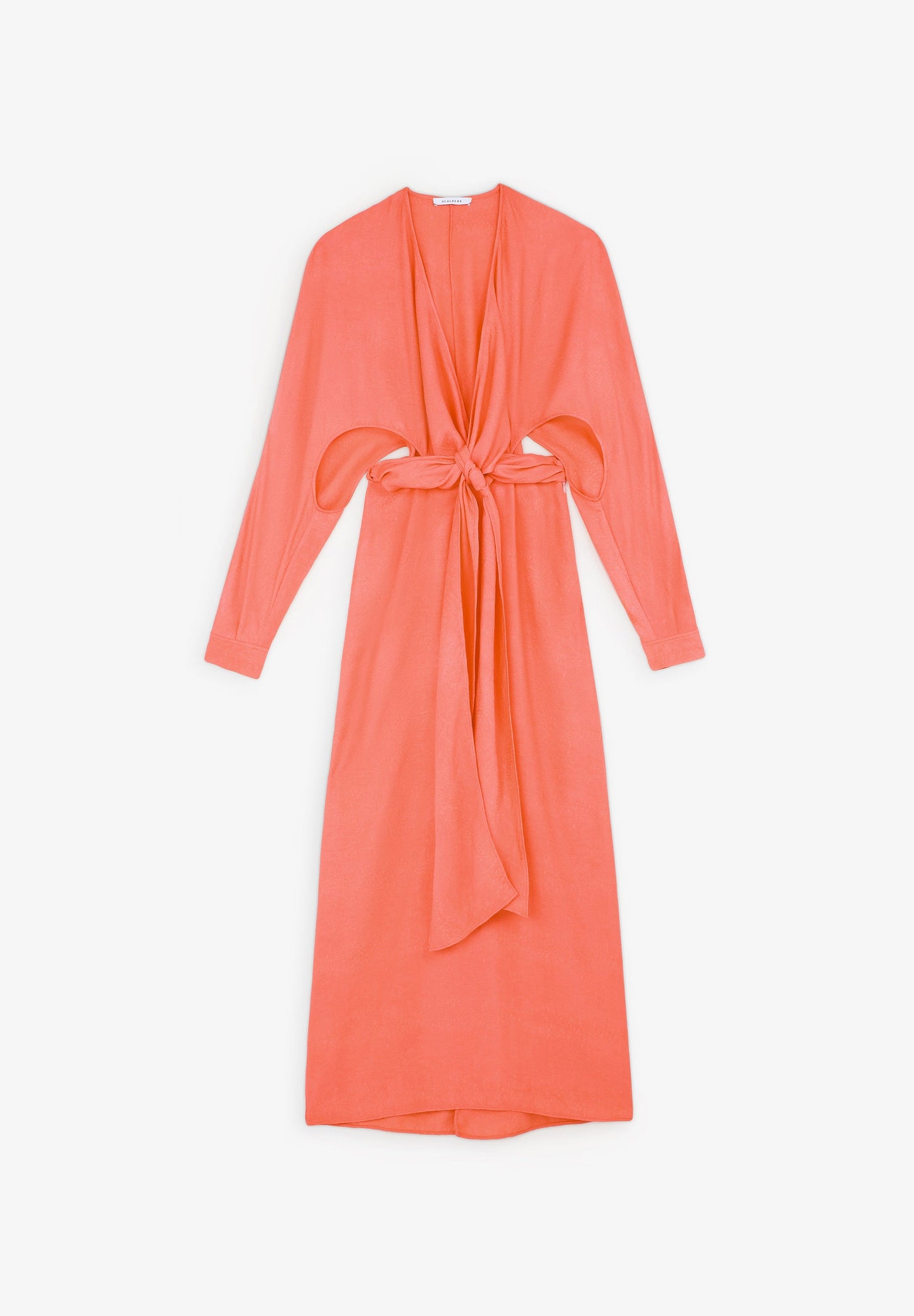 VESTIDO COM ABERTURAS E LAÇO