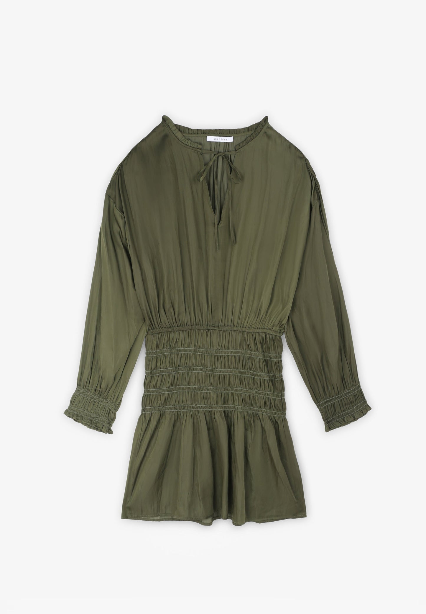 VESTIDO MINI EM FAVO DE MEL