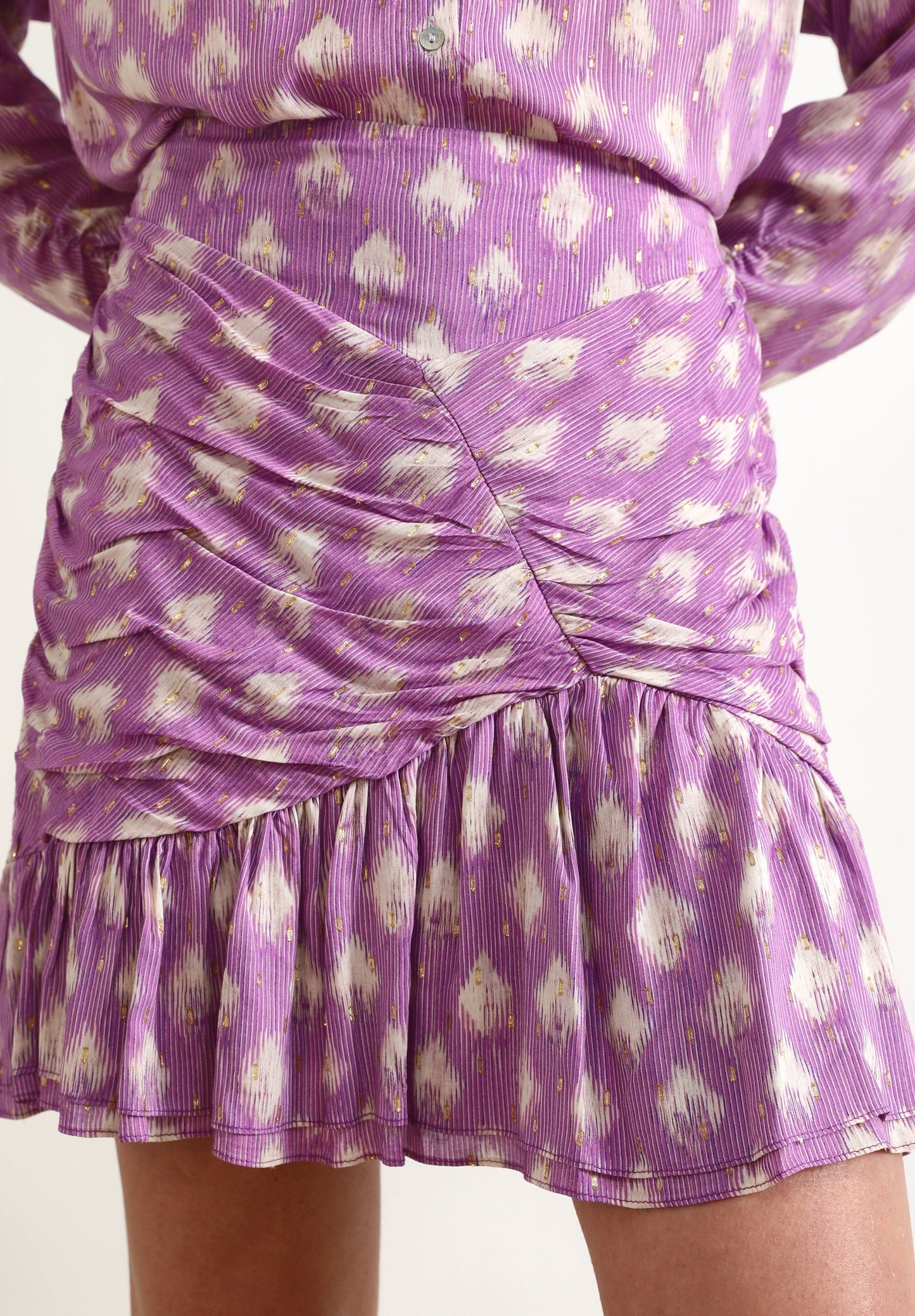 MINISSAIA COM FRANZIDO