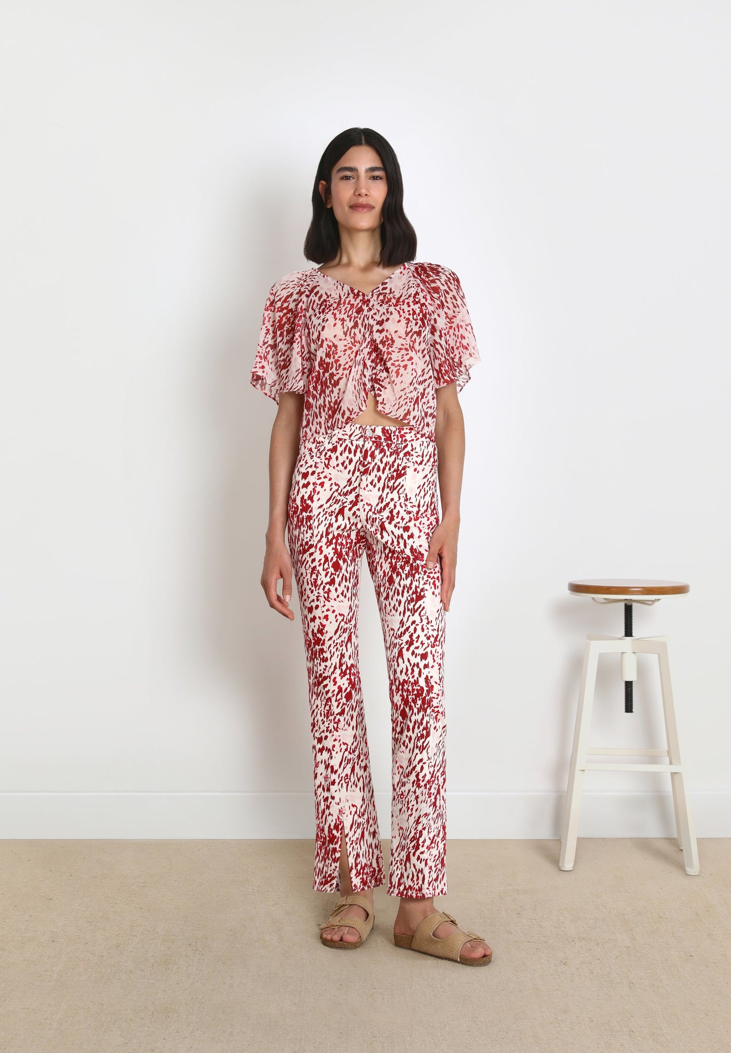 BLUSA DE MANGA FLUIDA