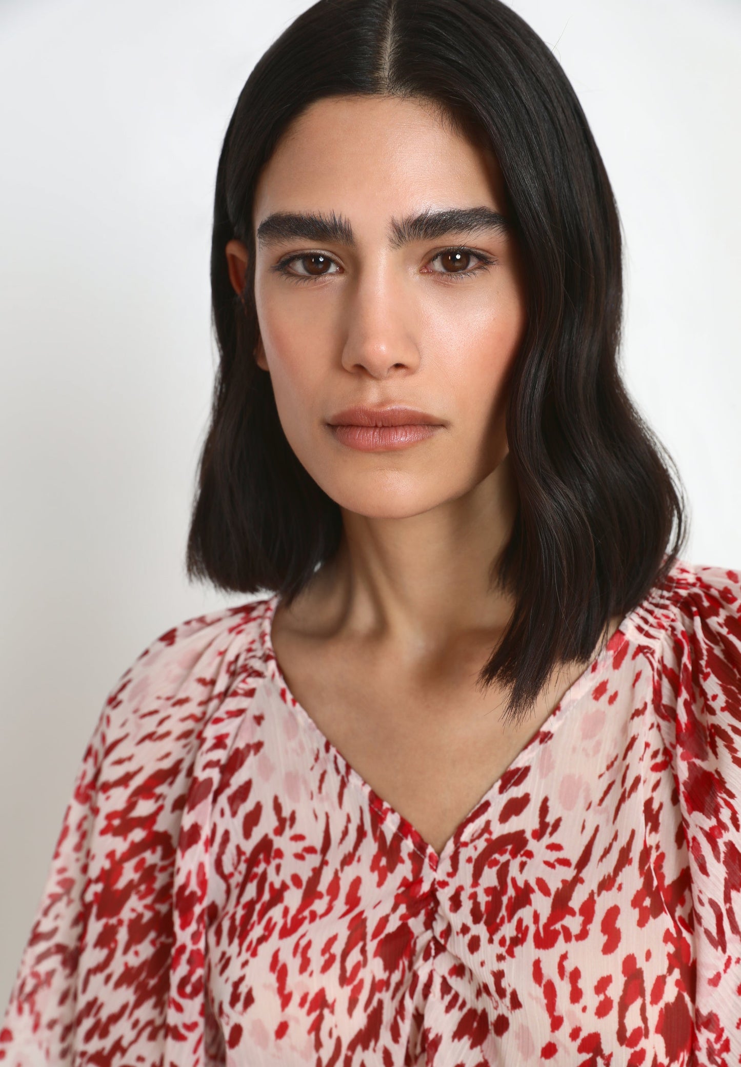 BLUSA DE MANGA FLUIDA