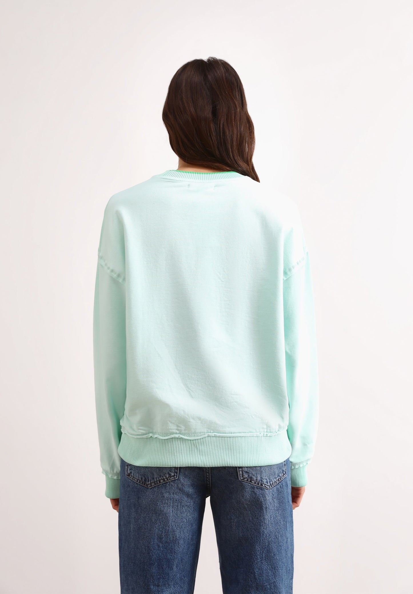SWEATSHIRT PORMENOR NO DECOTE