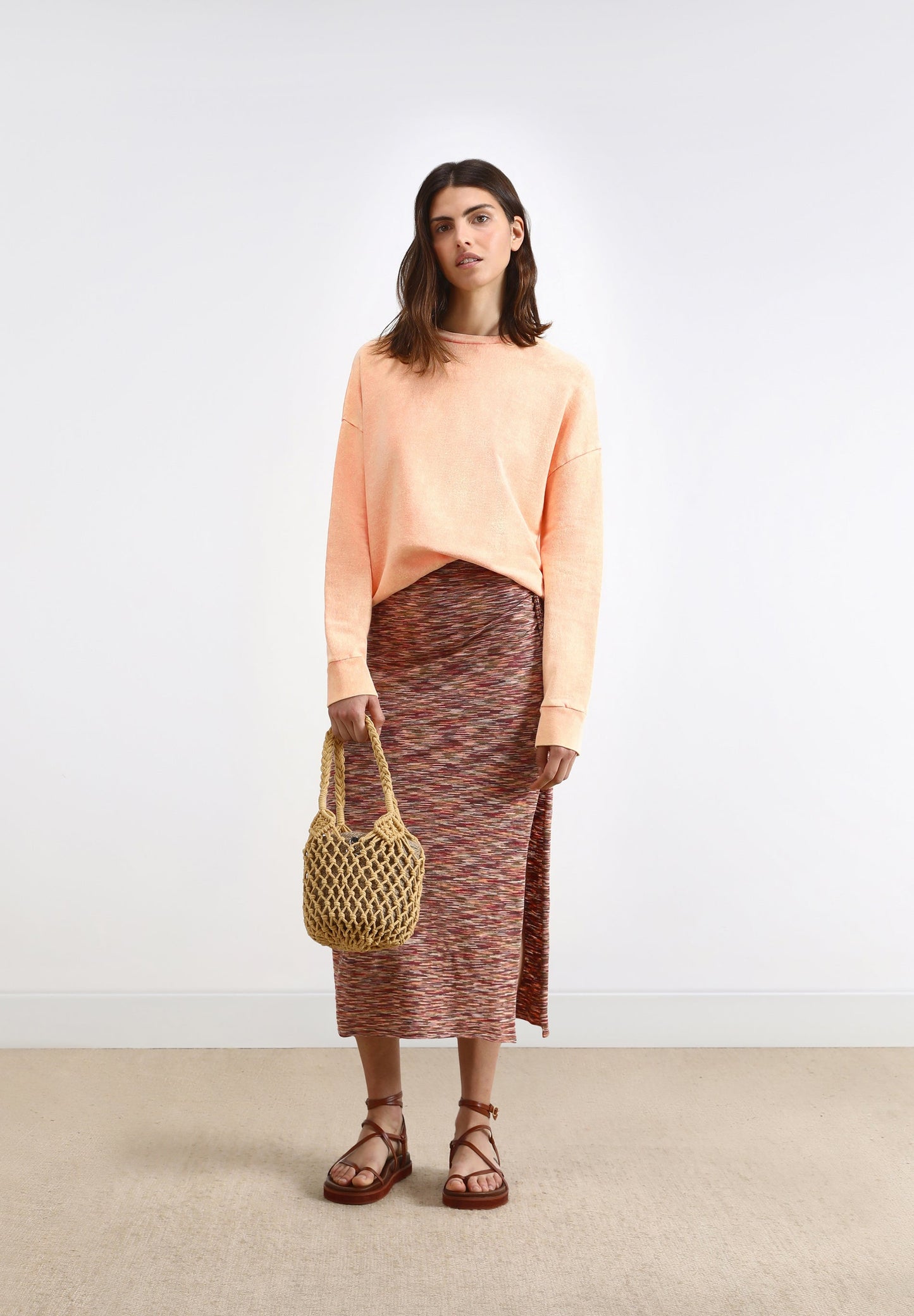 SWEATSHIRT DESBOTADA COM LOGO BRILLI