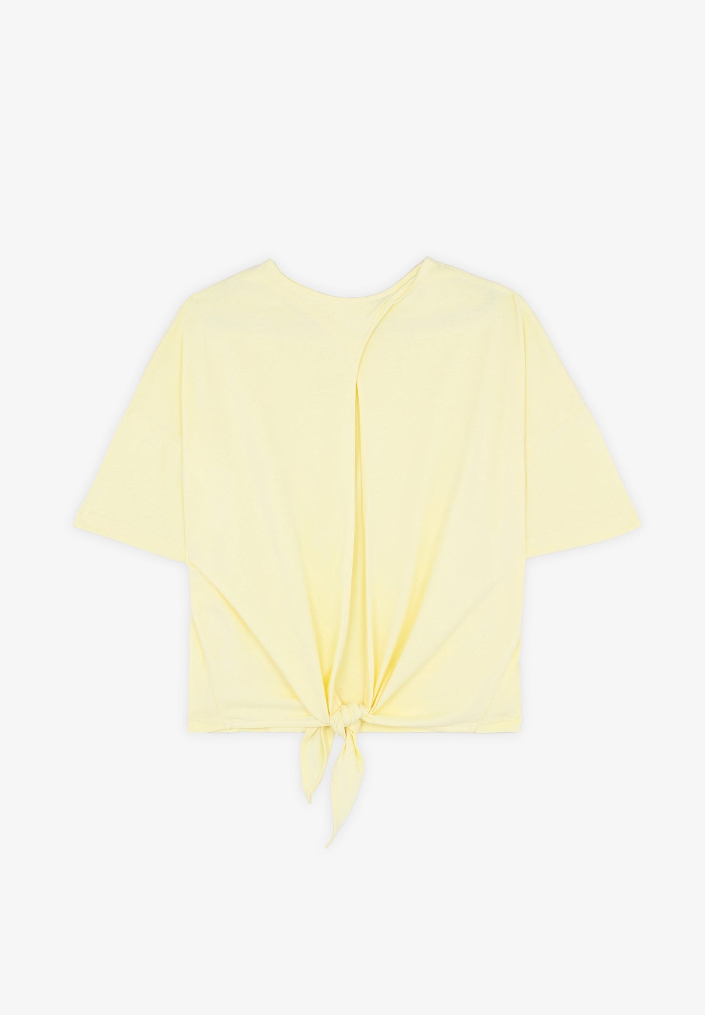 T-SHIRT COM LAÇO ATRÁS