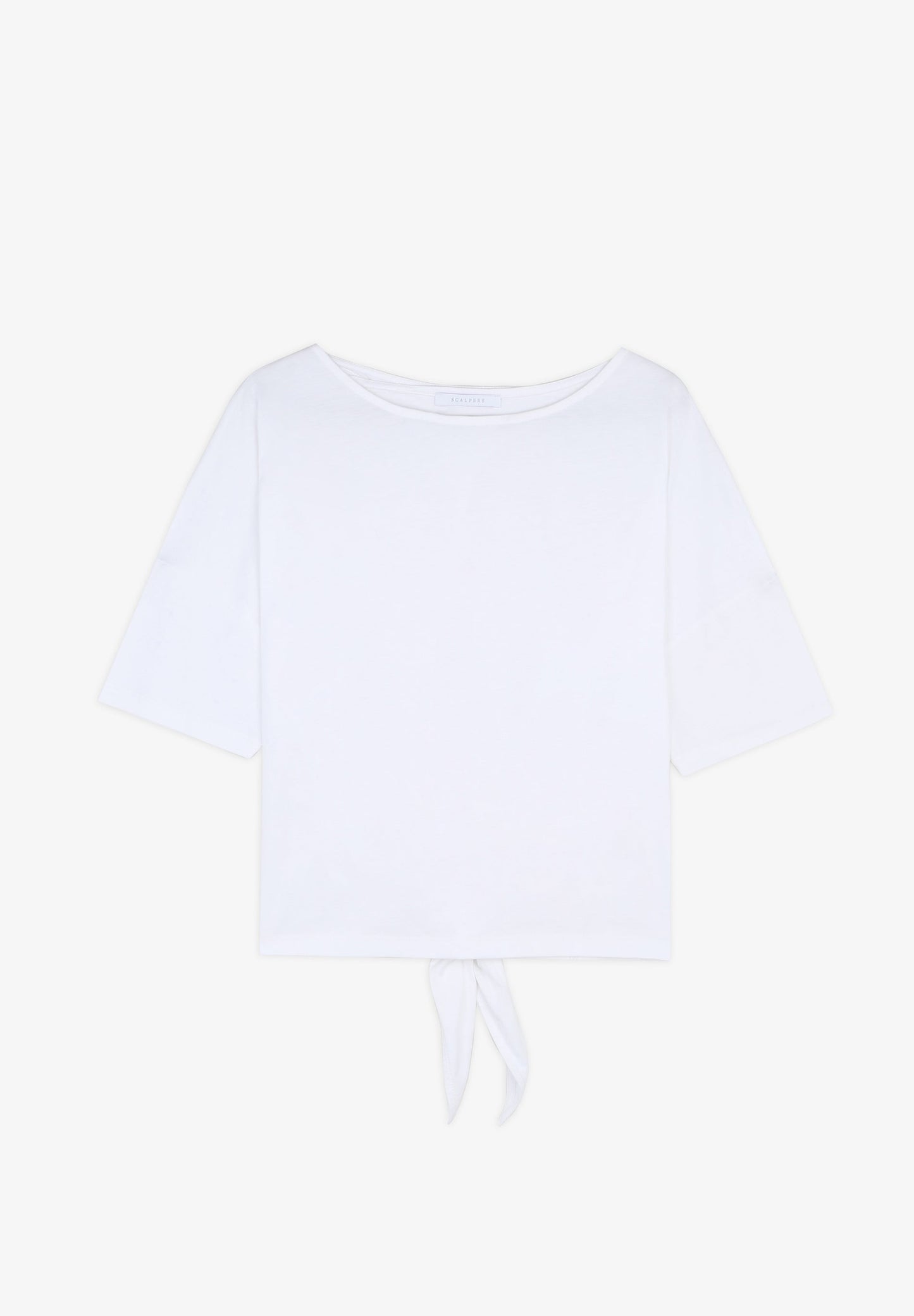 T-SHIRT COM LAÇO ATRÁS