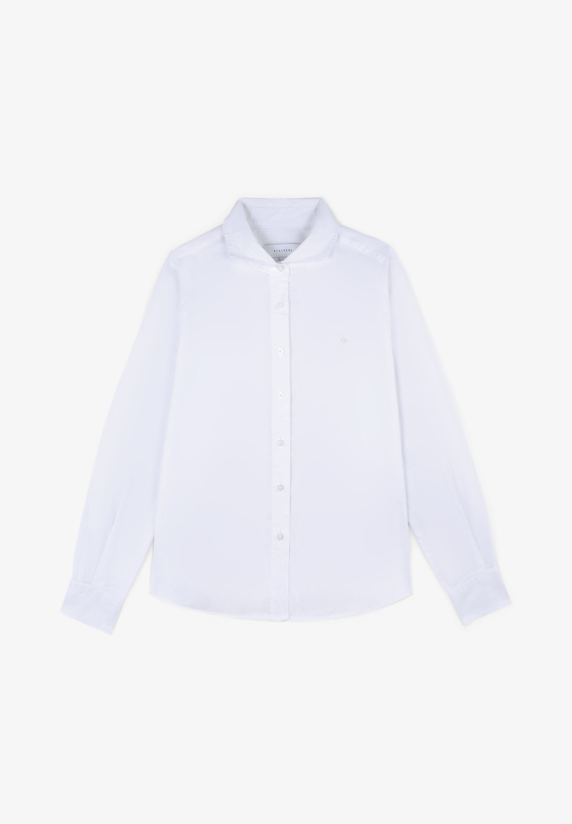 CAMISA CLÁSSICA COM BORDADO NO PEITO
