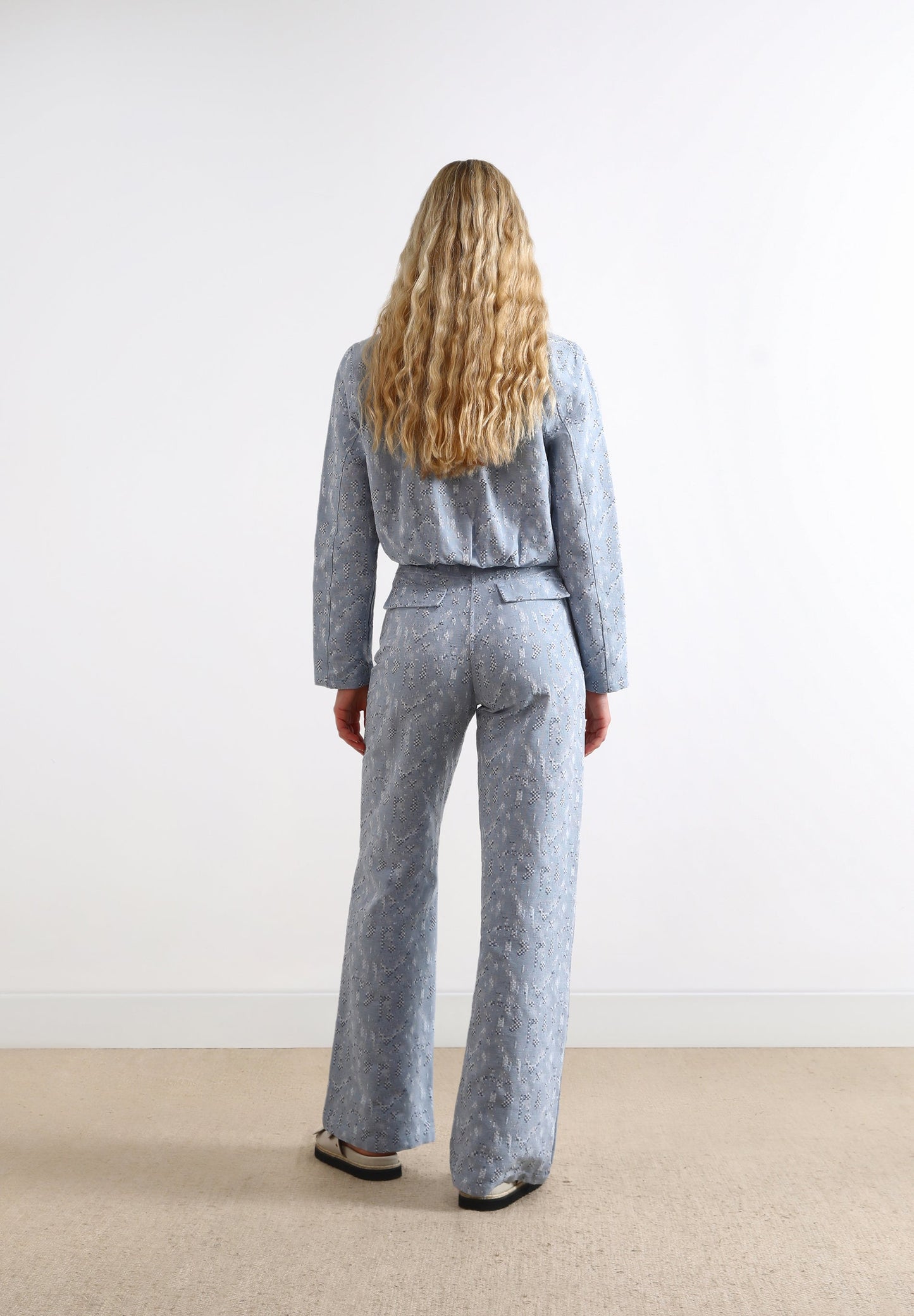 CALÇAS CULOTTES JACQUARD