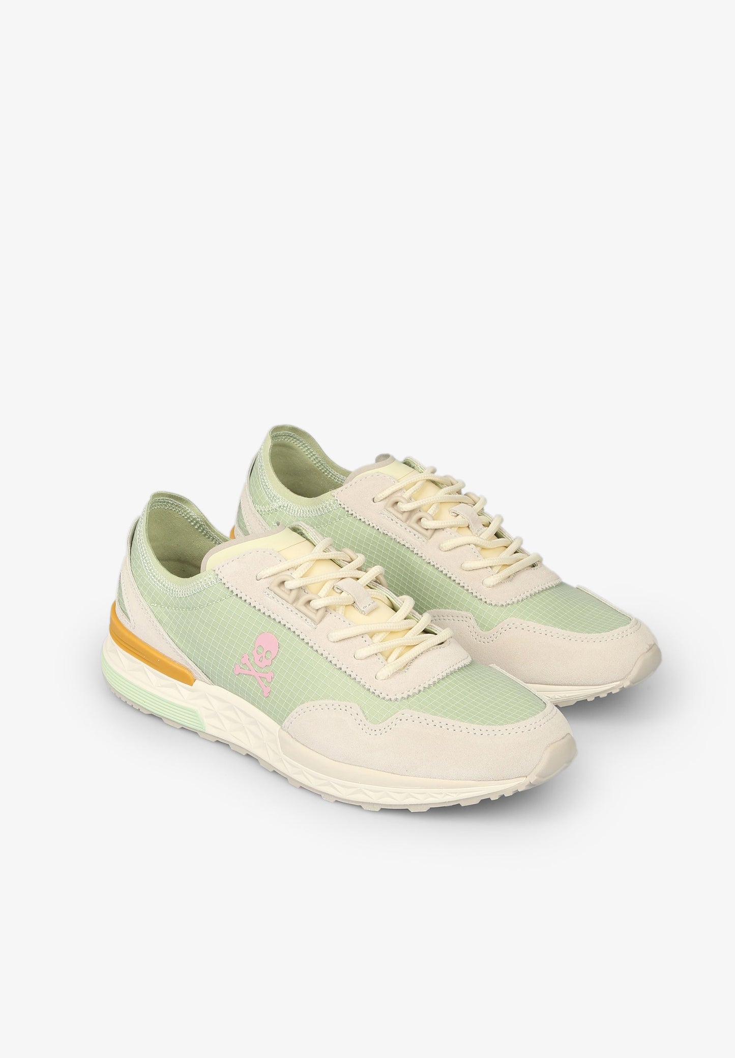 SAPATILHAS EM CAMURÇA TRICOLOR