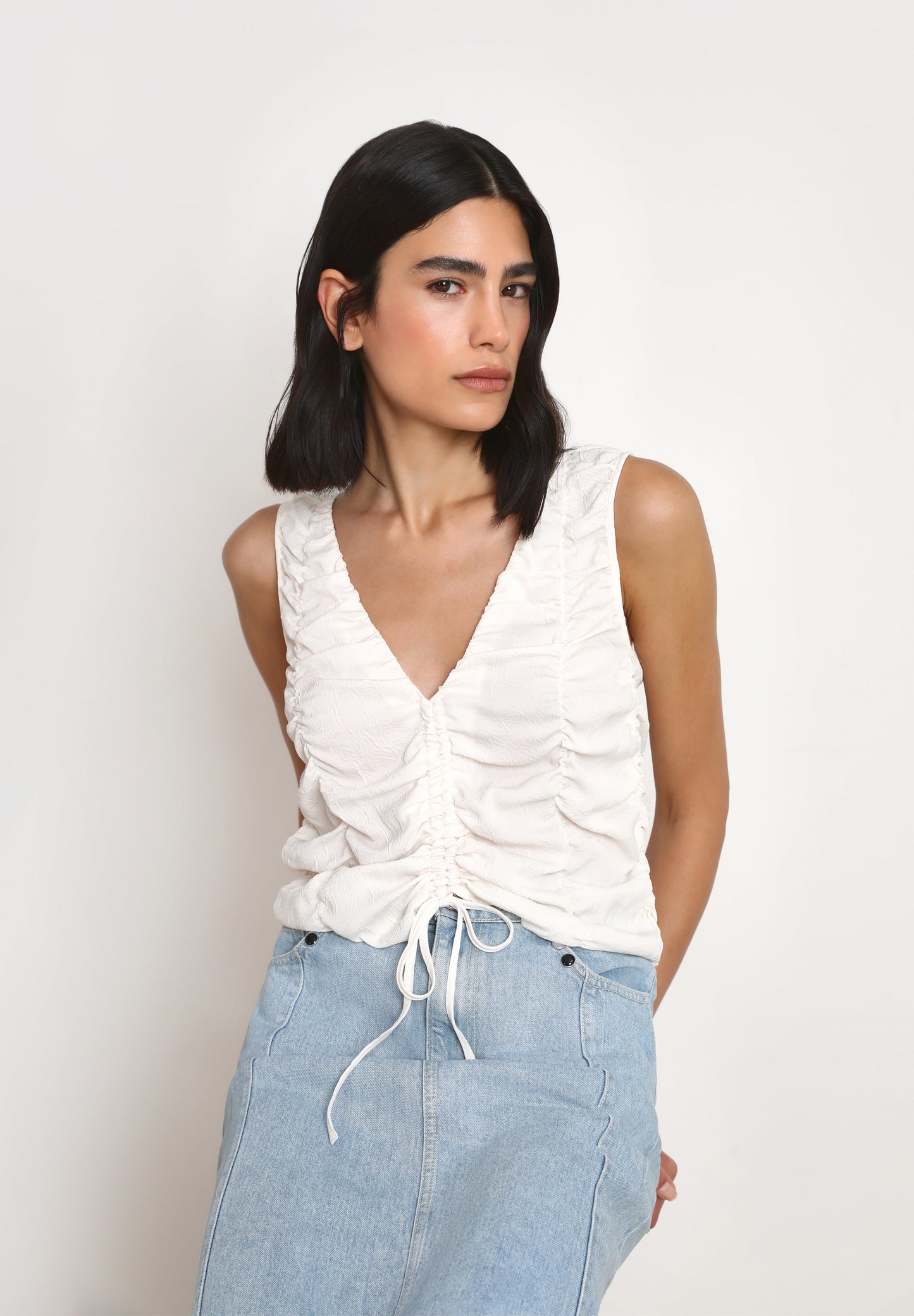 TOP COM PORMENORES FRANZIDOS