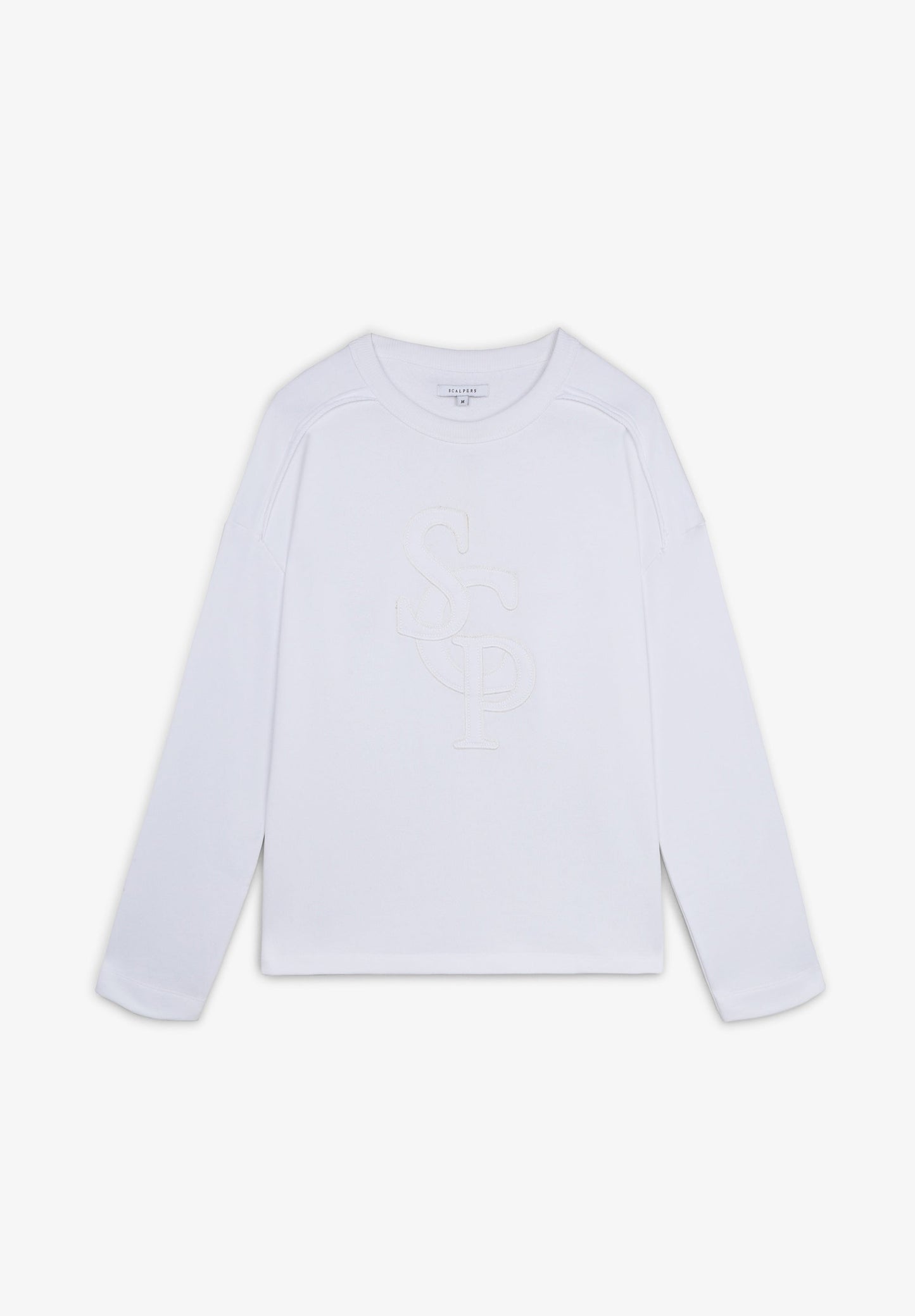 SWEATSHIRT REMENDO BORDADO À FRENTE