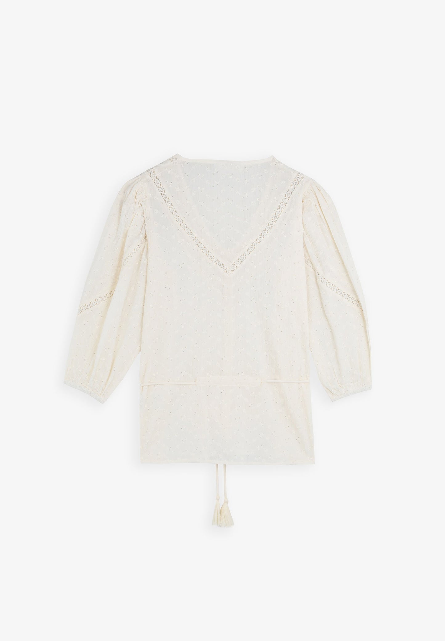 BLUSA COM RENDILHADO