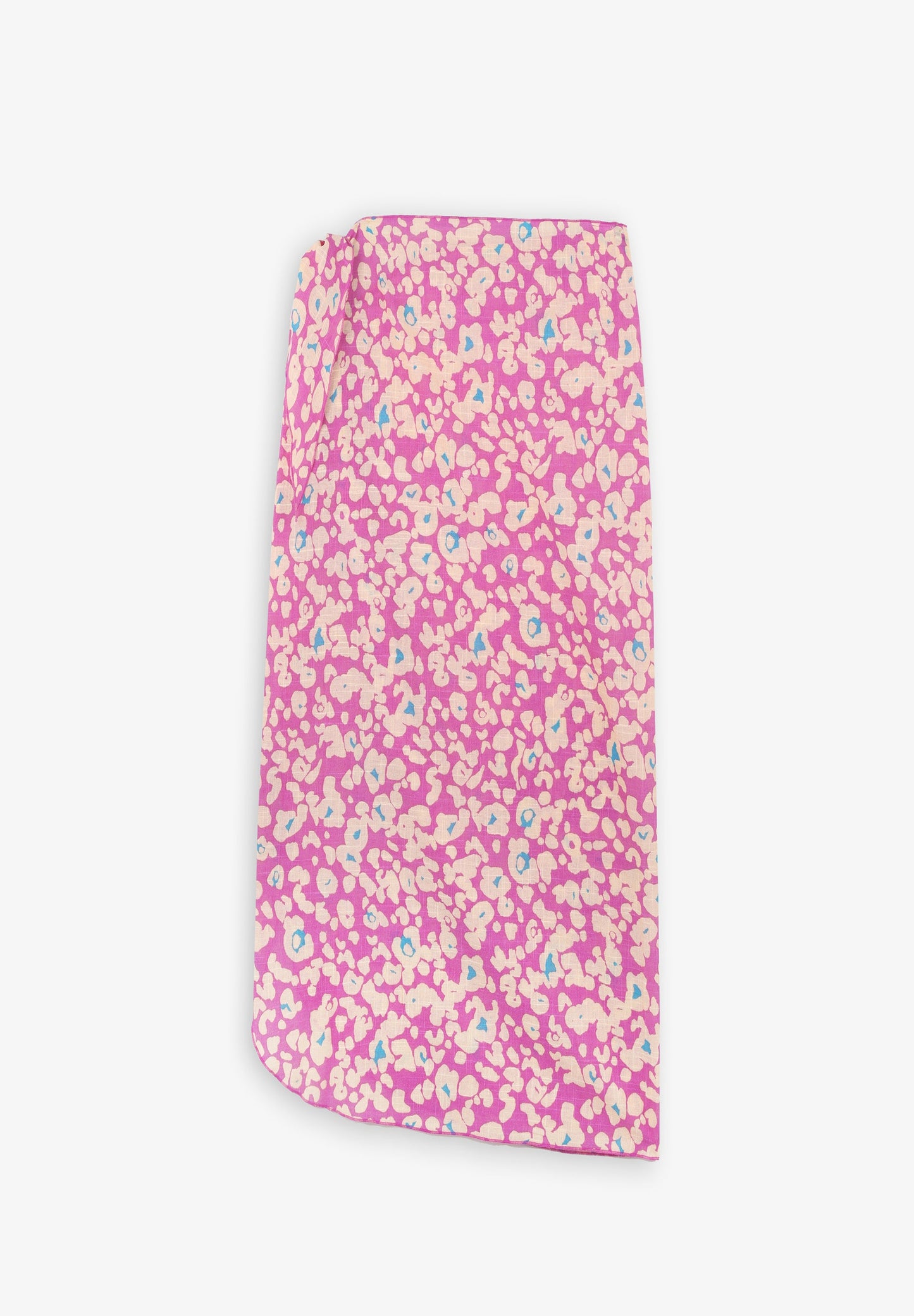 SAIA PÁREO COM ESTAMPADO ANIMAL