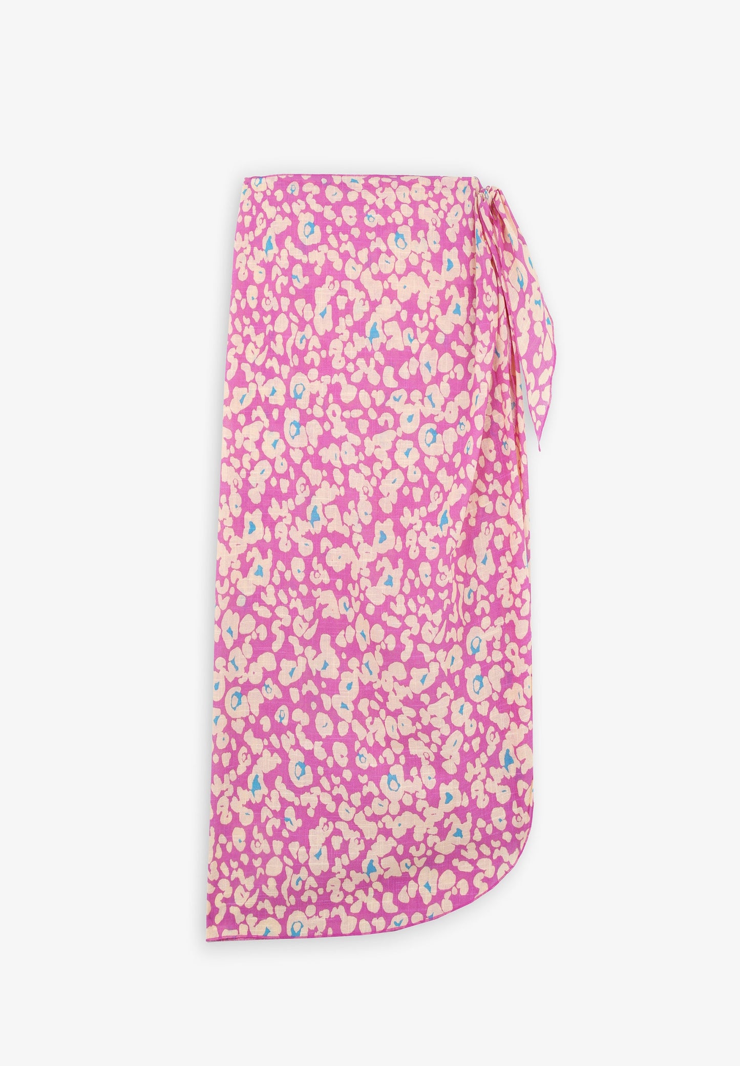 SAIA PÁREO COM ESTAMPADO ANIMAL