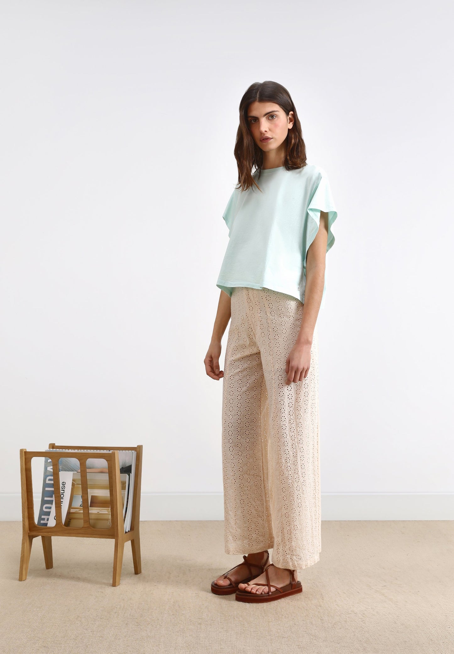 T-SHIRT DE MANGA FLUIDA