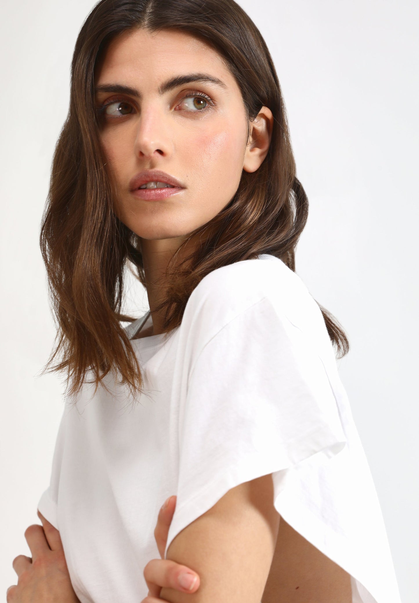 T-SHIRT DE MANGA FLUIDA