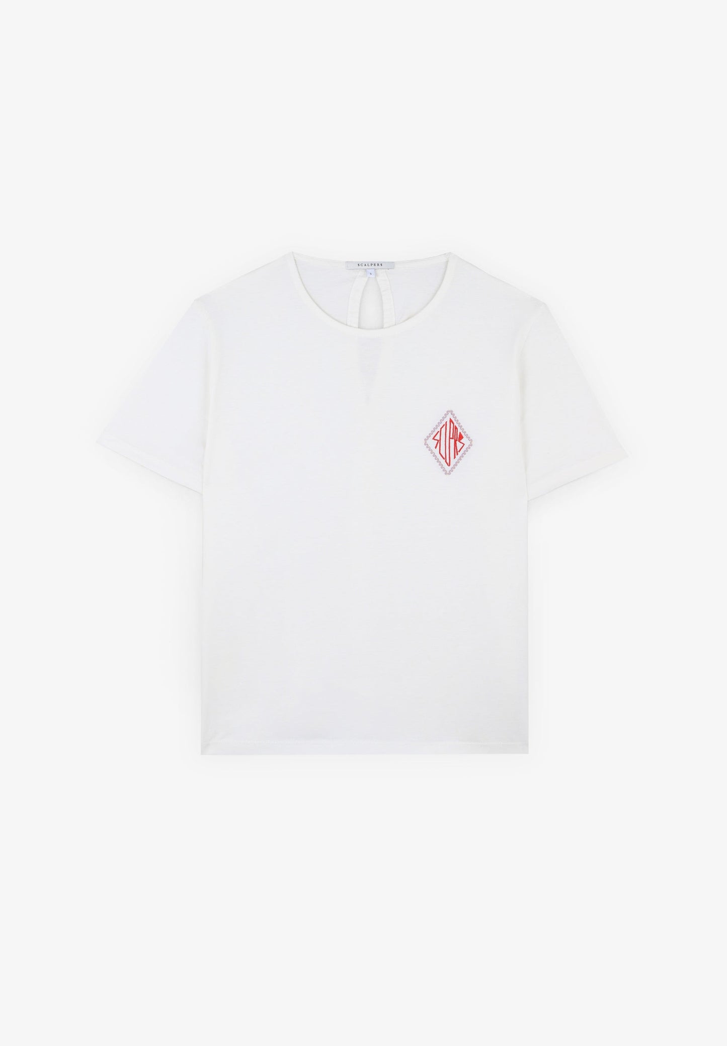 T-SHIRT COM BORDADO NO PEITO