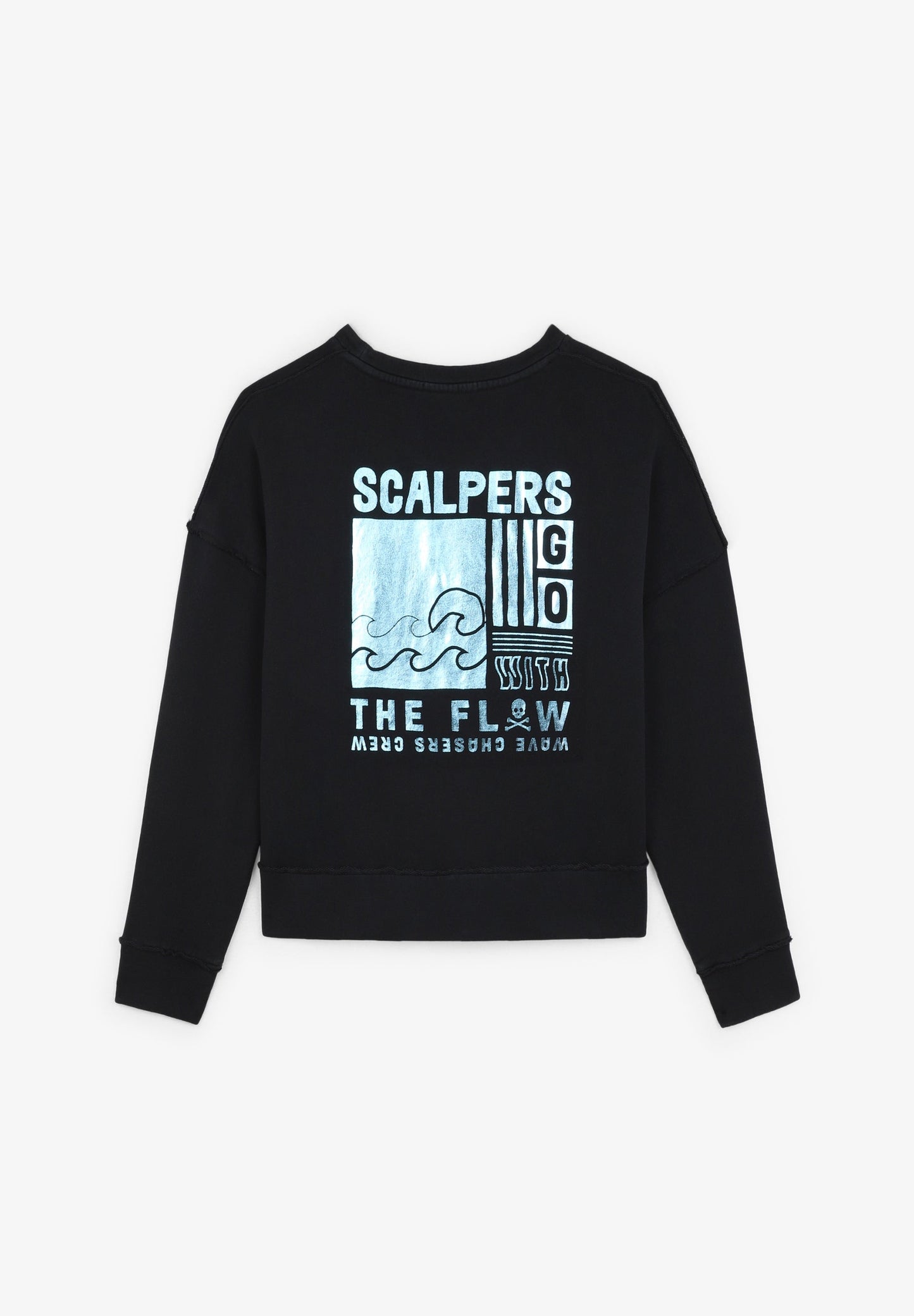 SWEATSHIRT COM PADRÃO ATRÁS