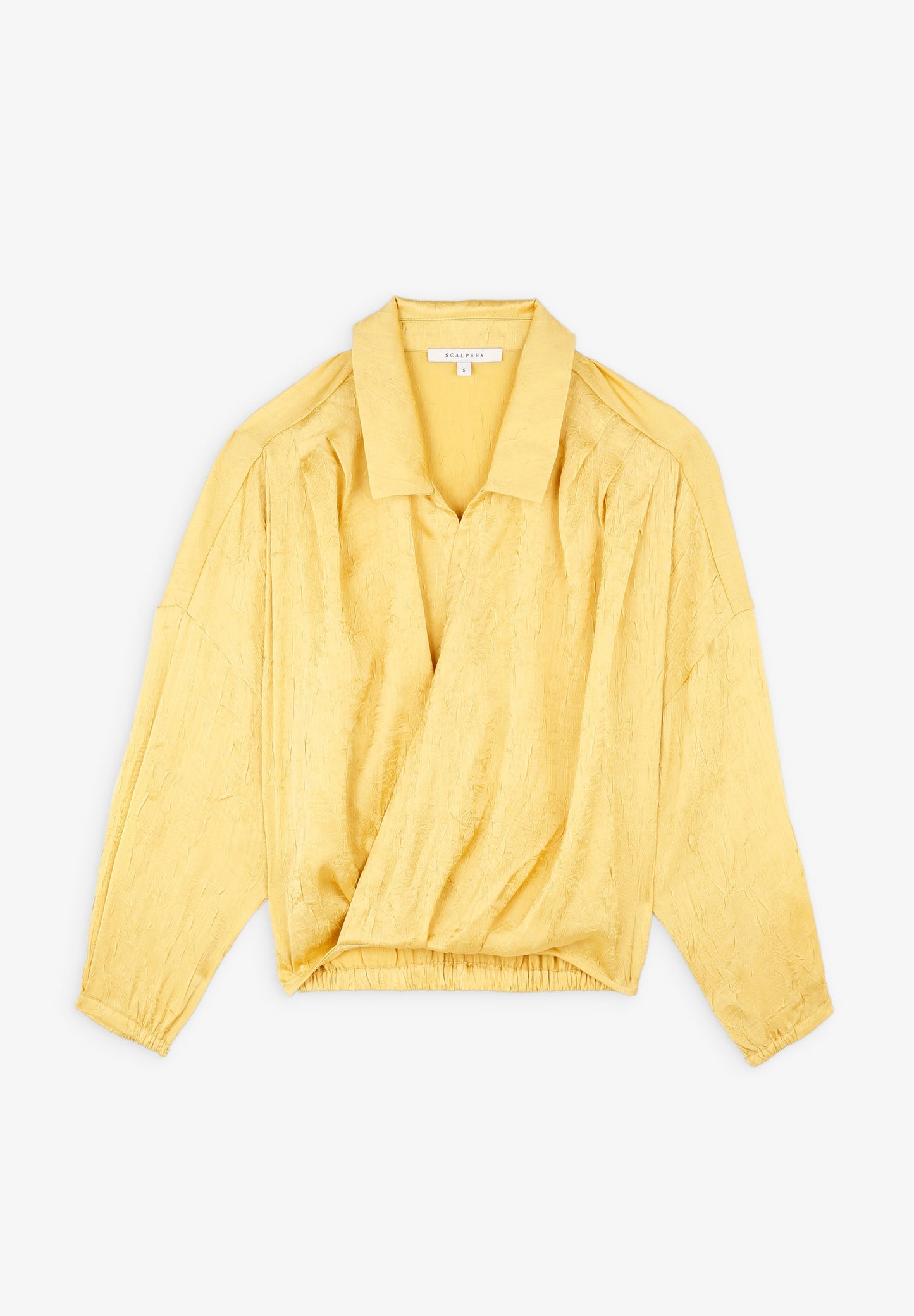 BLUSA EM JACQUARD CRUZADA