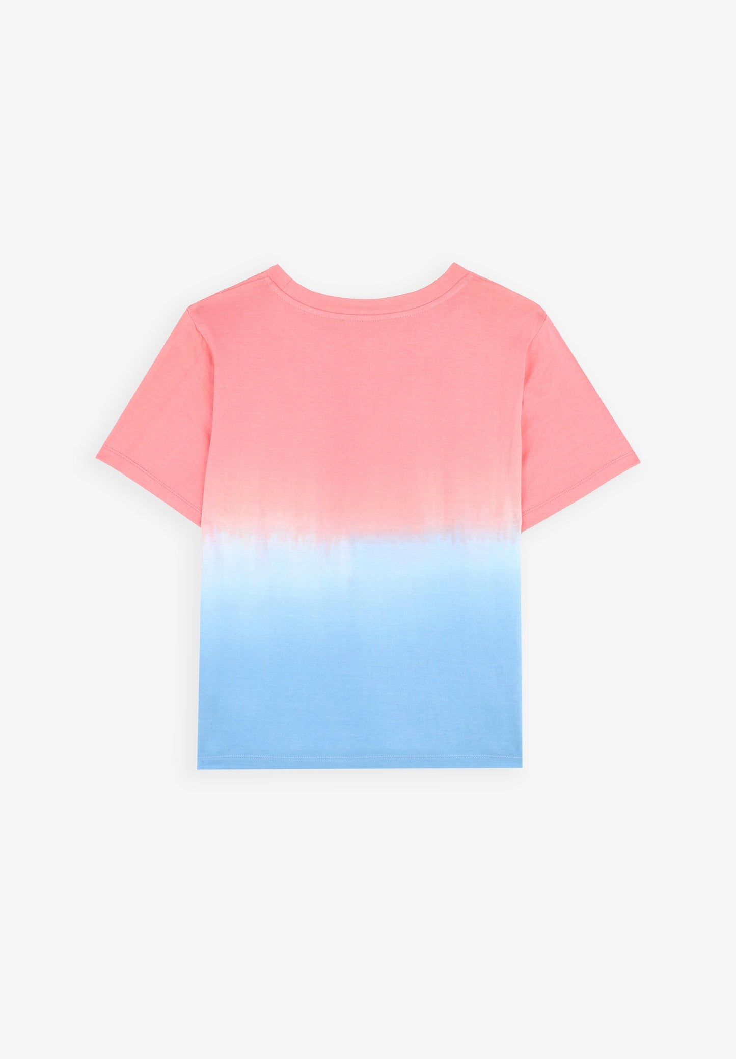 T-SHIRT BICOLOR COM LOGÓTIPO