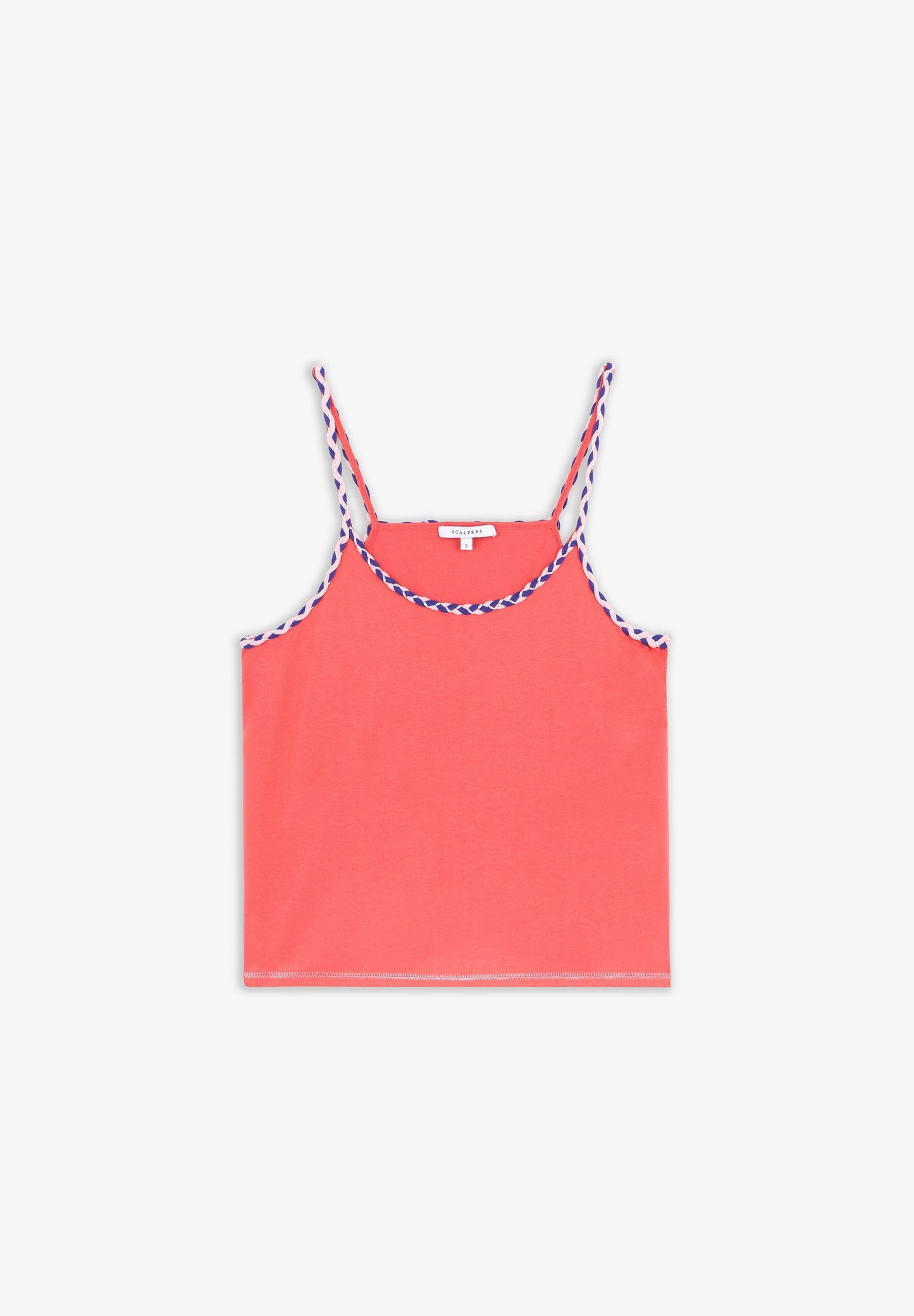 T-SHIRT DE ALÇAS COM PORMENOR