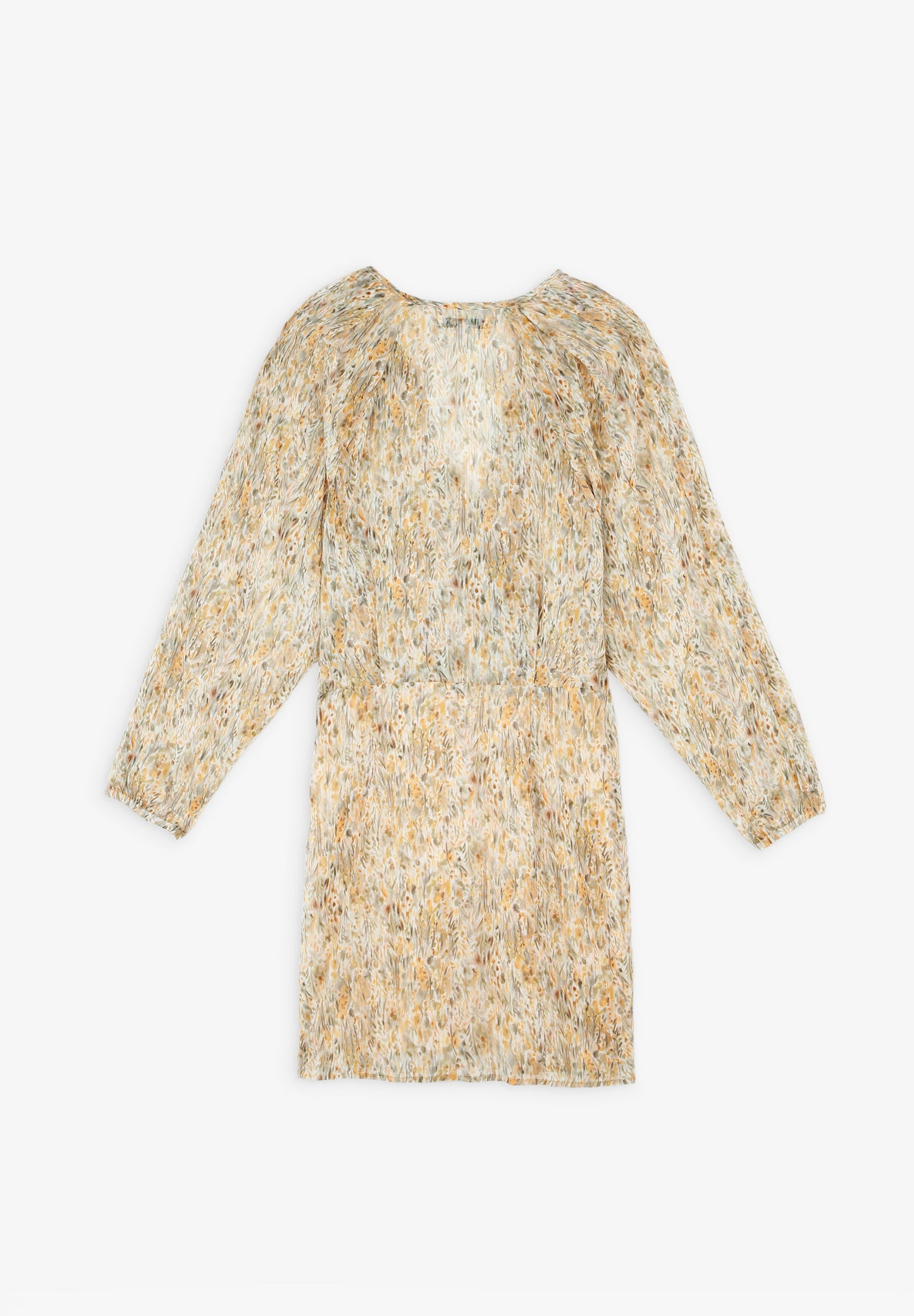 VESTIDO COM FIO METALIZADO