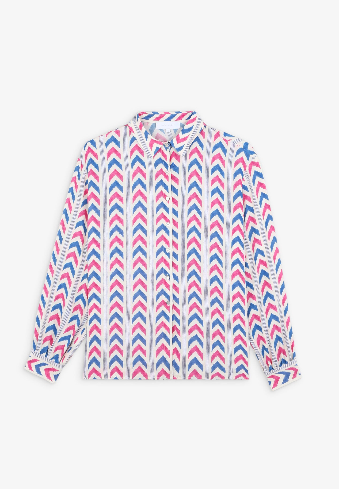 CAMISA COM PADRÃO FLUIDA