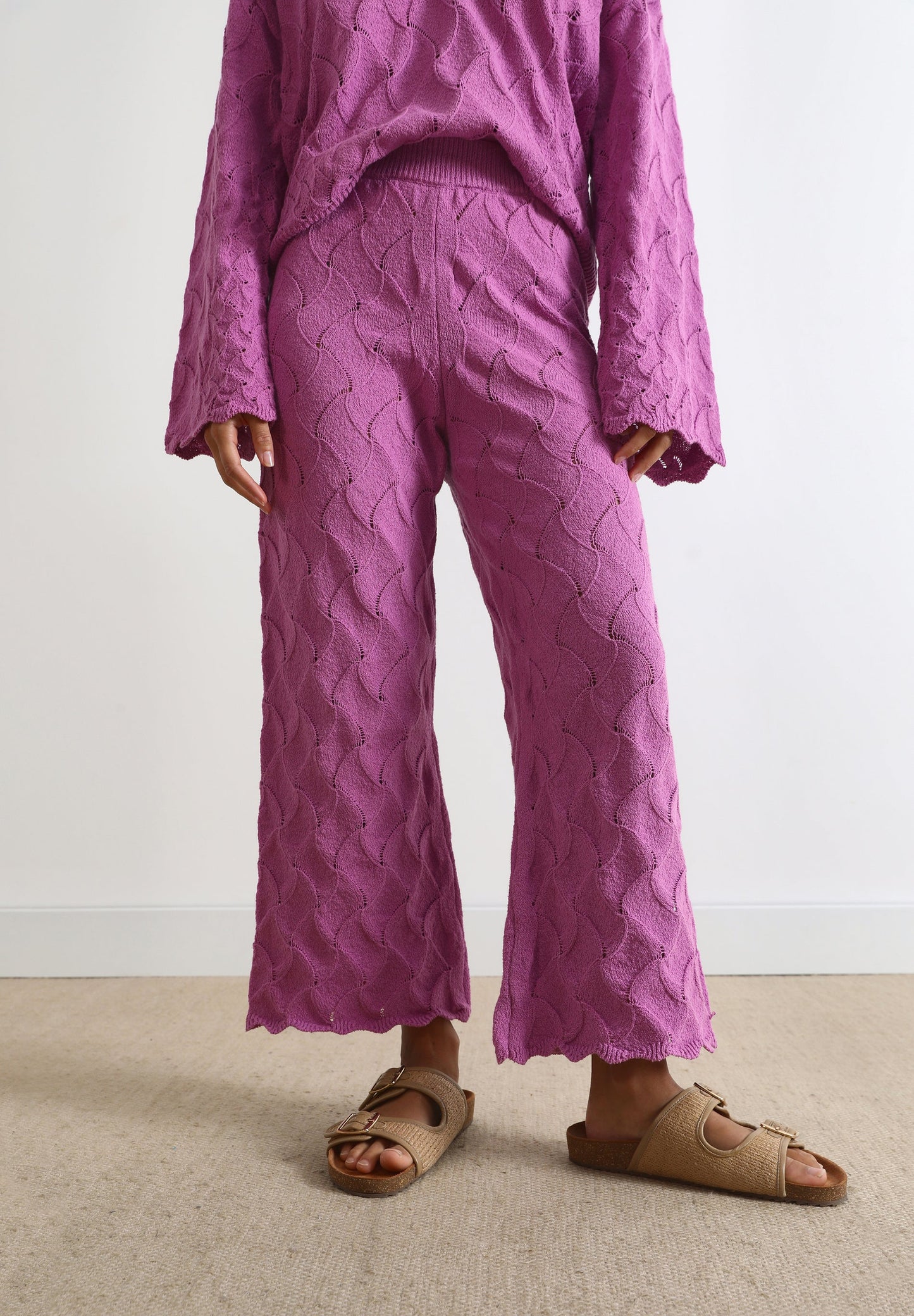 CALÇAS DE MALHA POINTELLE