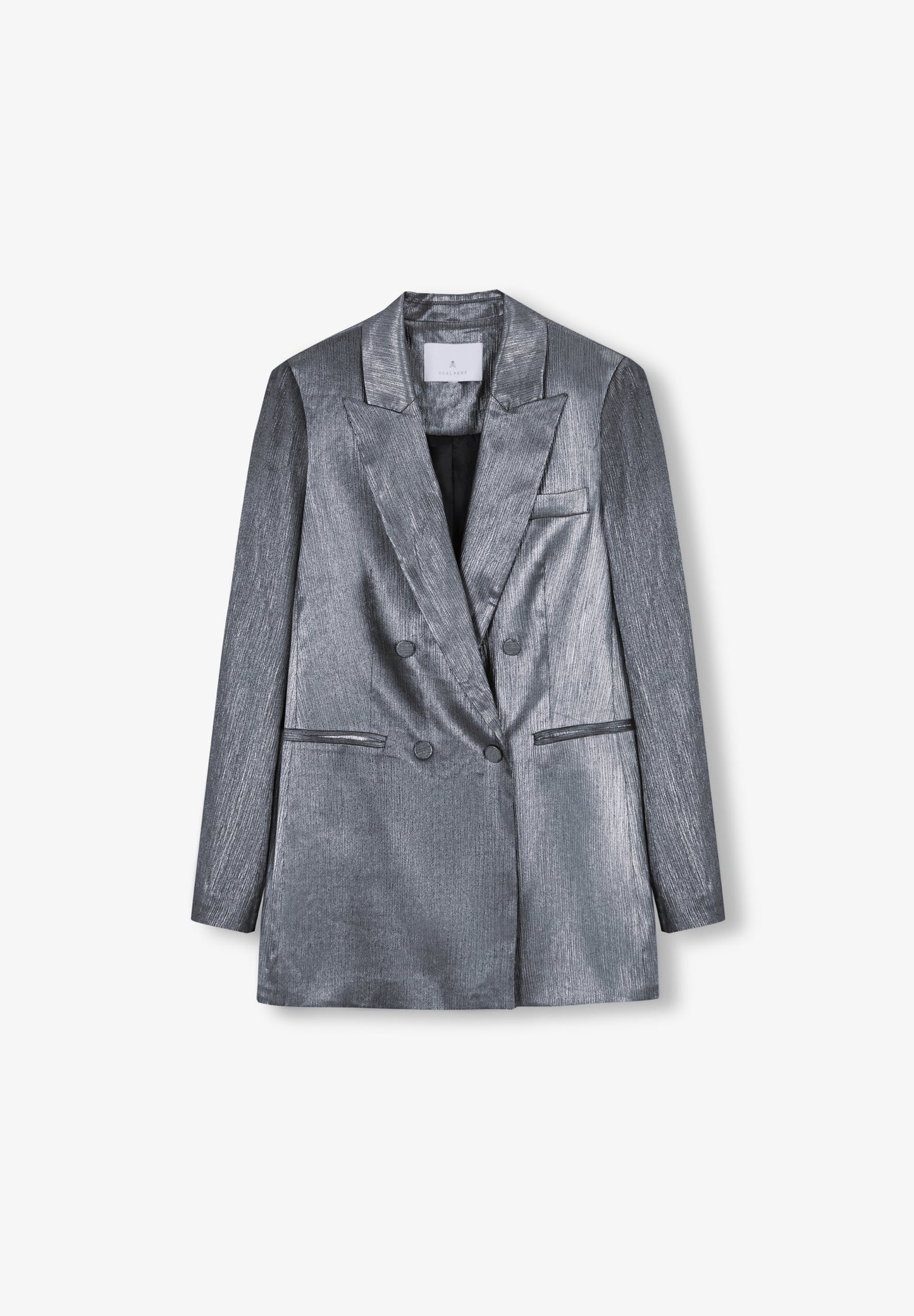BLAZER CRUZADO ACETINADO