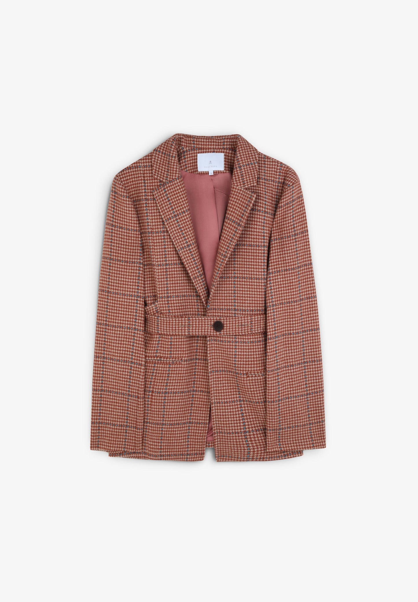 BLAZER DE XADREZ COM CINTO