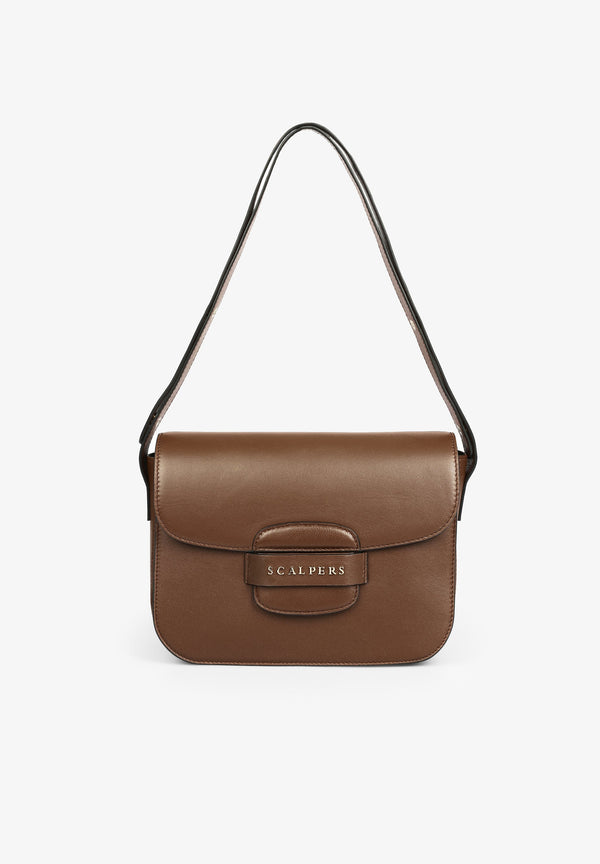 BOLSA DE PELE DETALHE FECHO