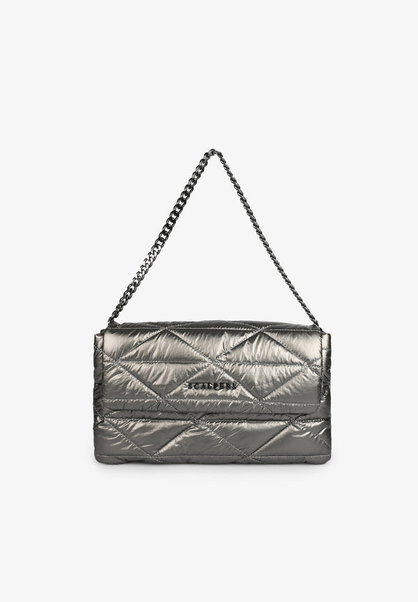 BOLSA A TIRACOLO SOFT METALIZADA
