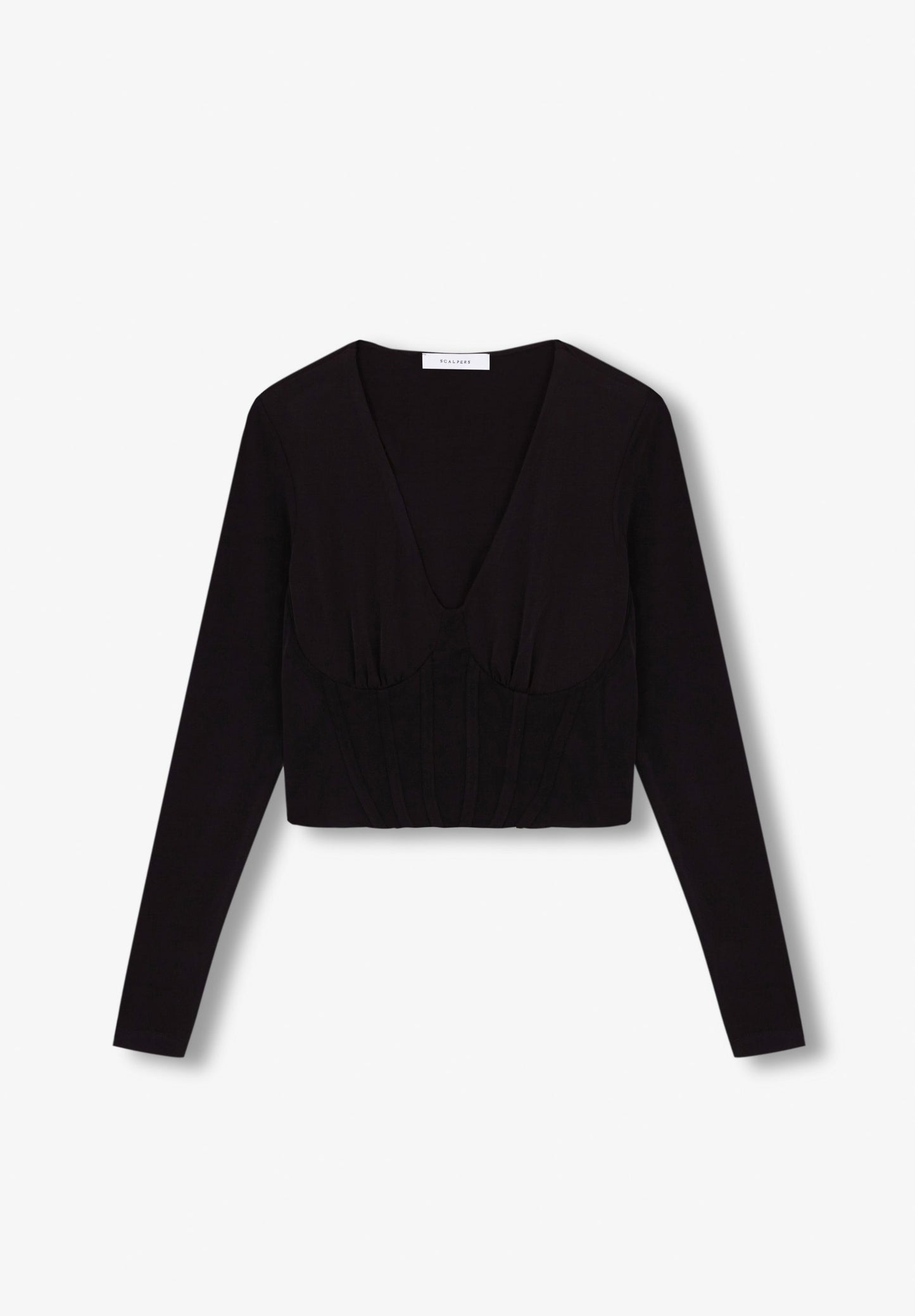 T-SHIRT COM PORMENORES DE ESPARTILHO