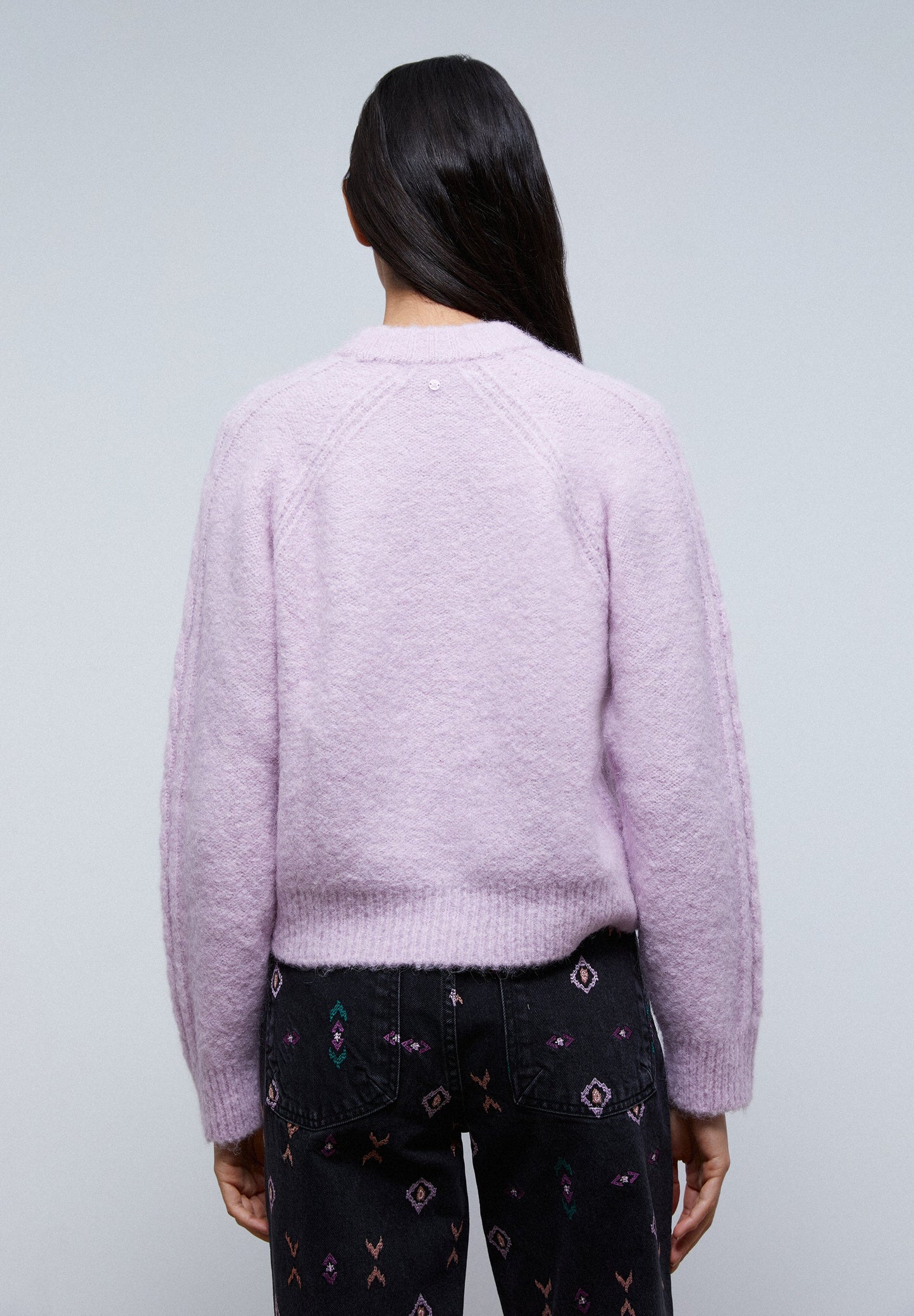 SWEATER DE MALHA COM ABERTURAS