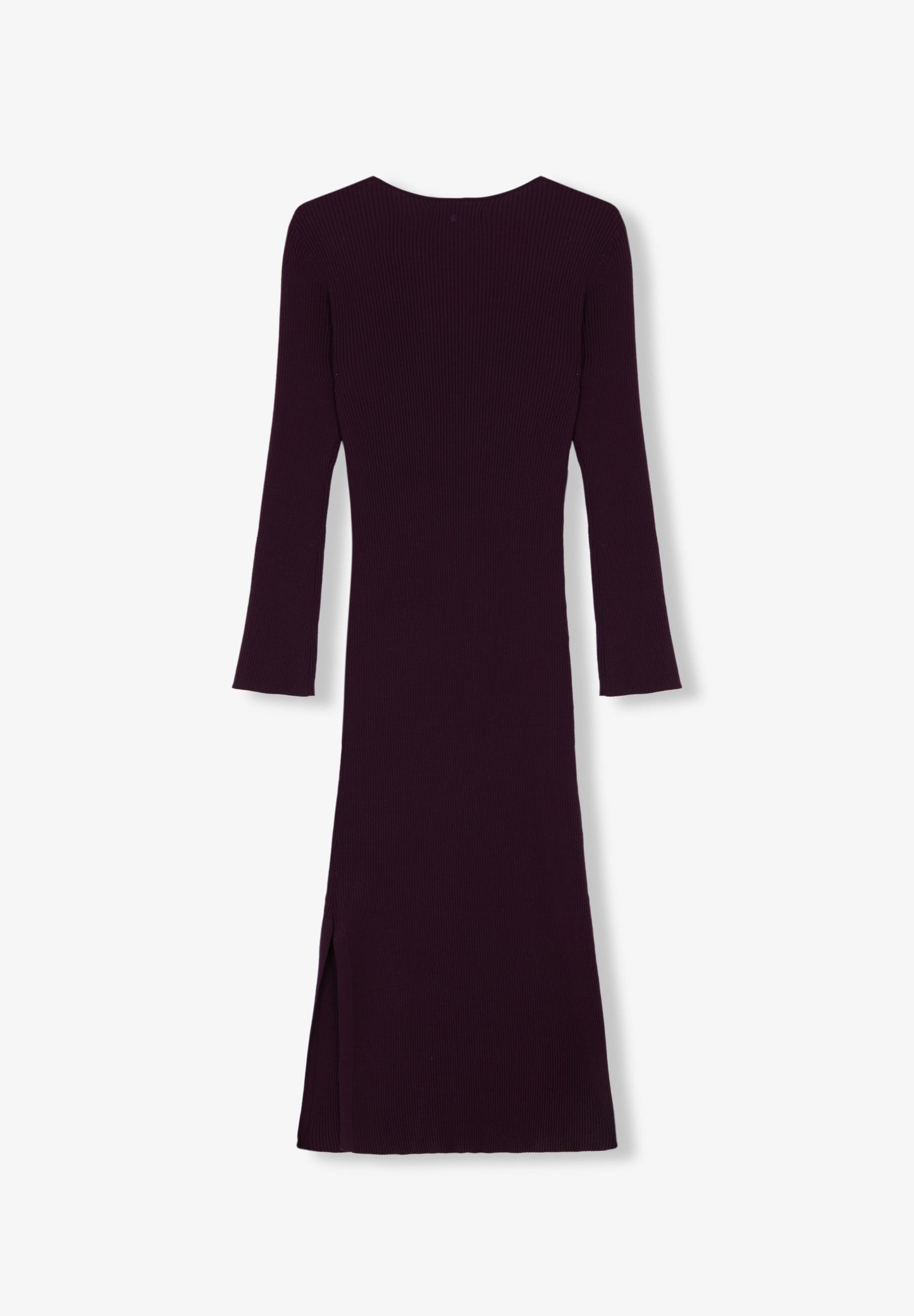 VESTIDO DE MALHA TEXTURA DIAMANTE