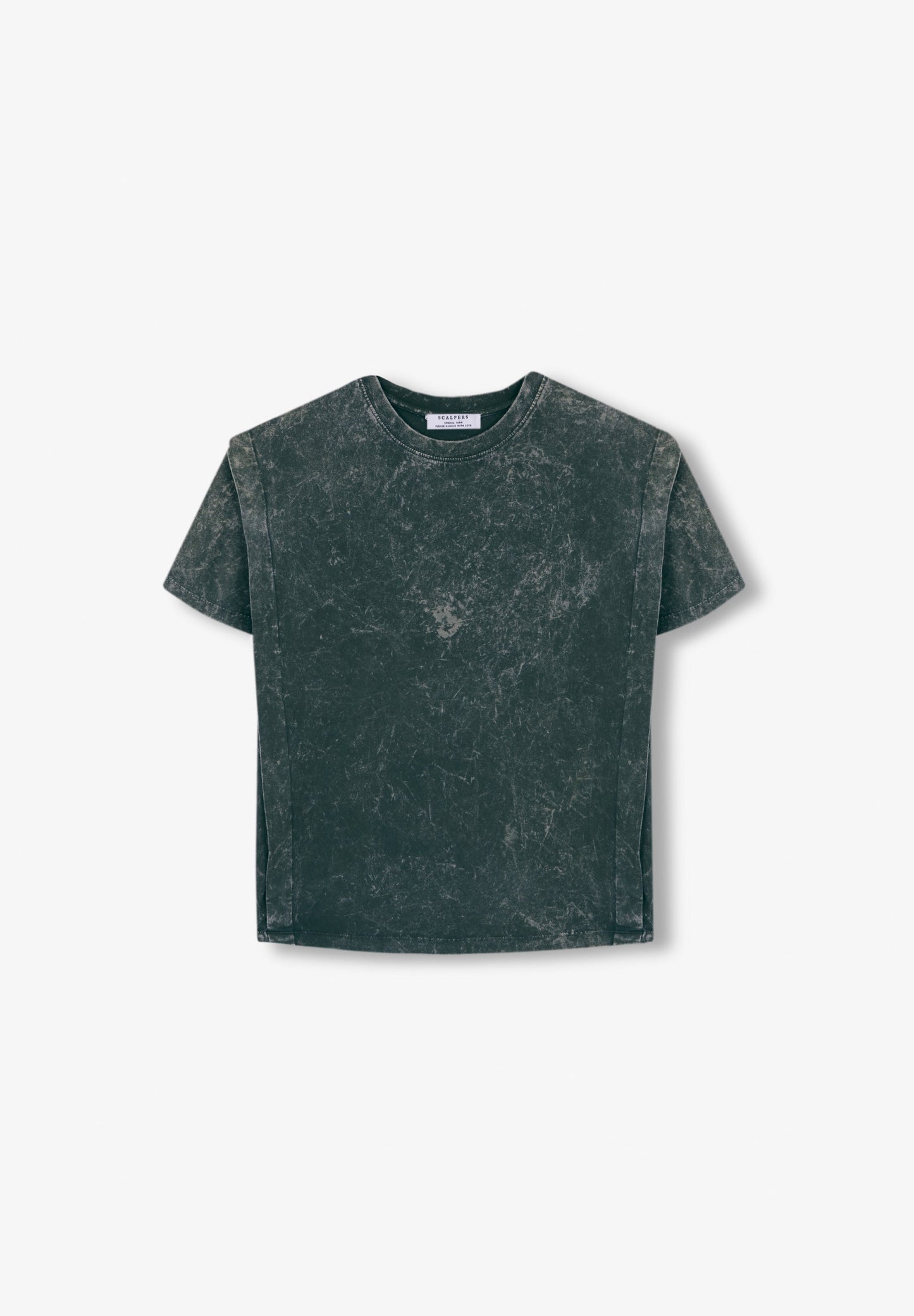 T-SHIRT COM SKULL ATRÁS COM CRISTAIS