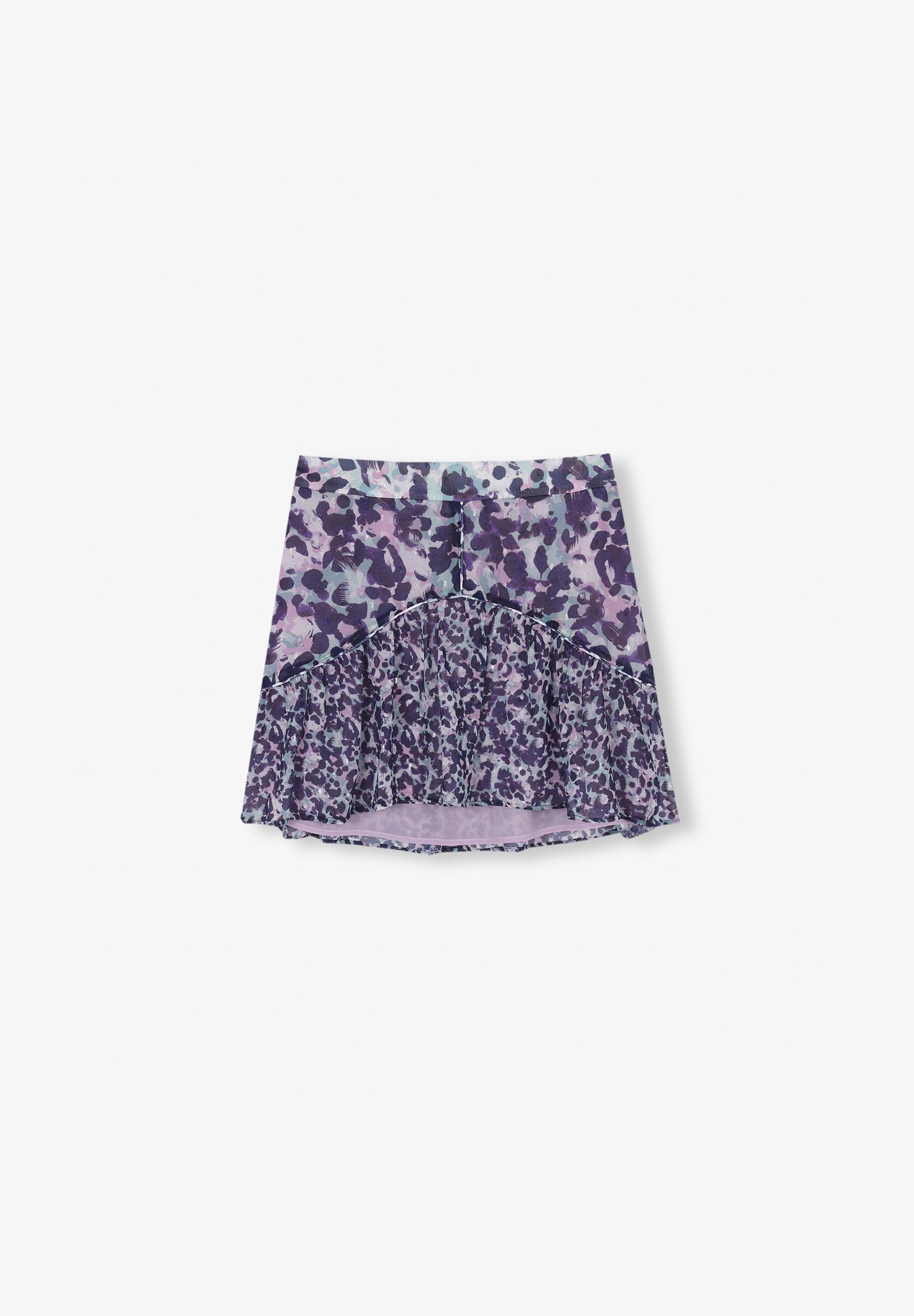 MINISSAIA COM ESTAMPADO ANIMAL