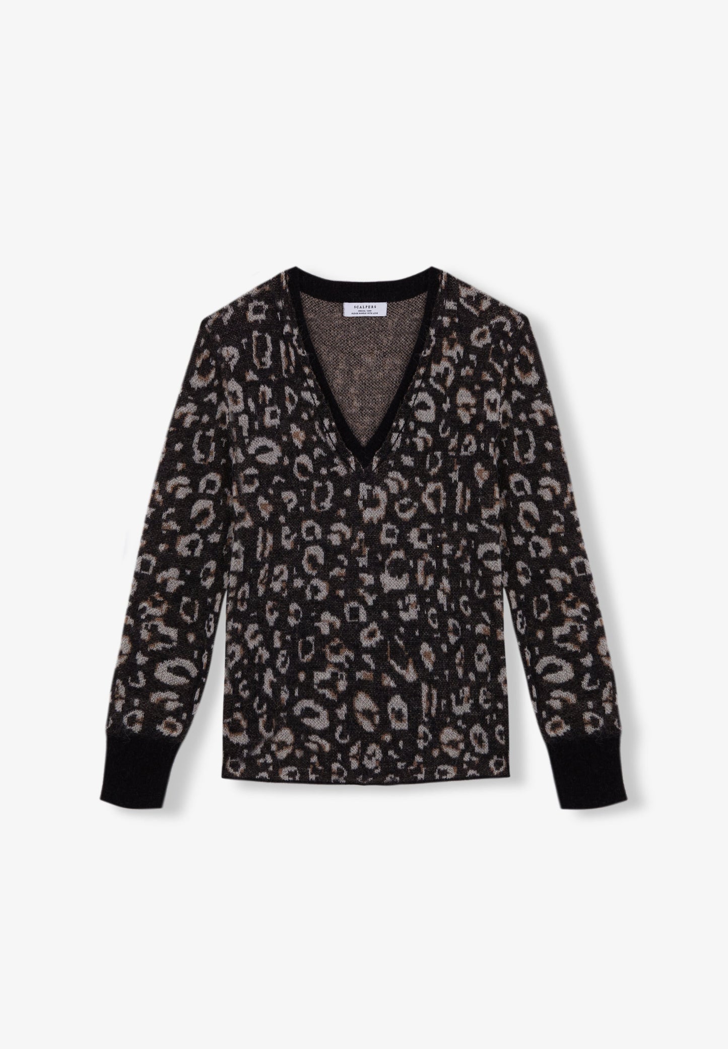 SWEATER EM MALHA COM ESTAMPADO ANIMAL