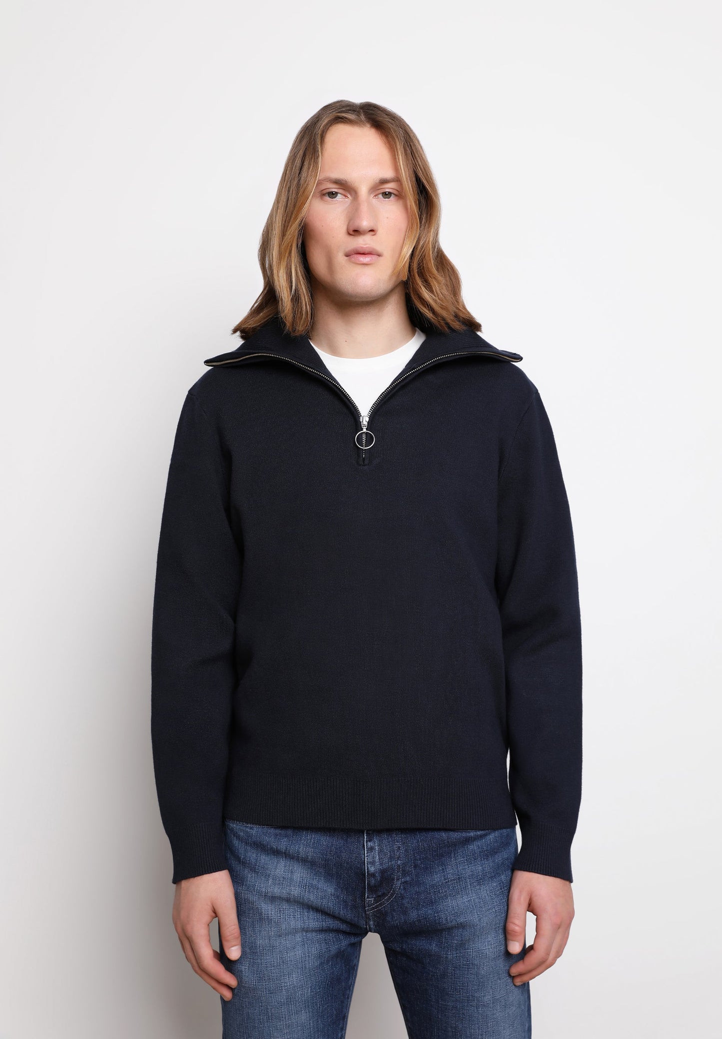 SAMSOE SAMSOE | JERSEY RYDER HALF ZIP HOMBRE