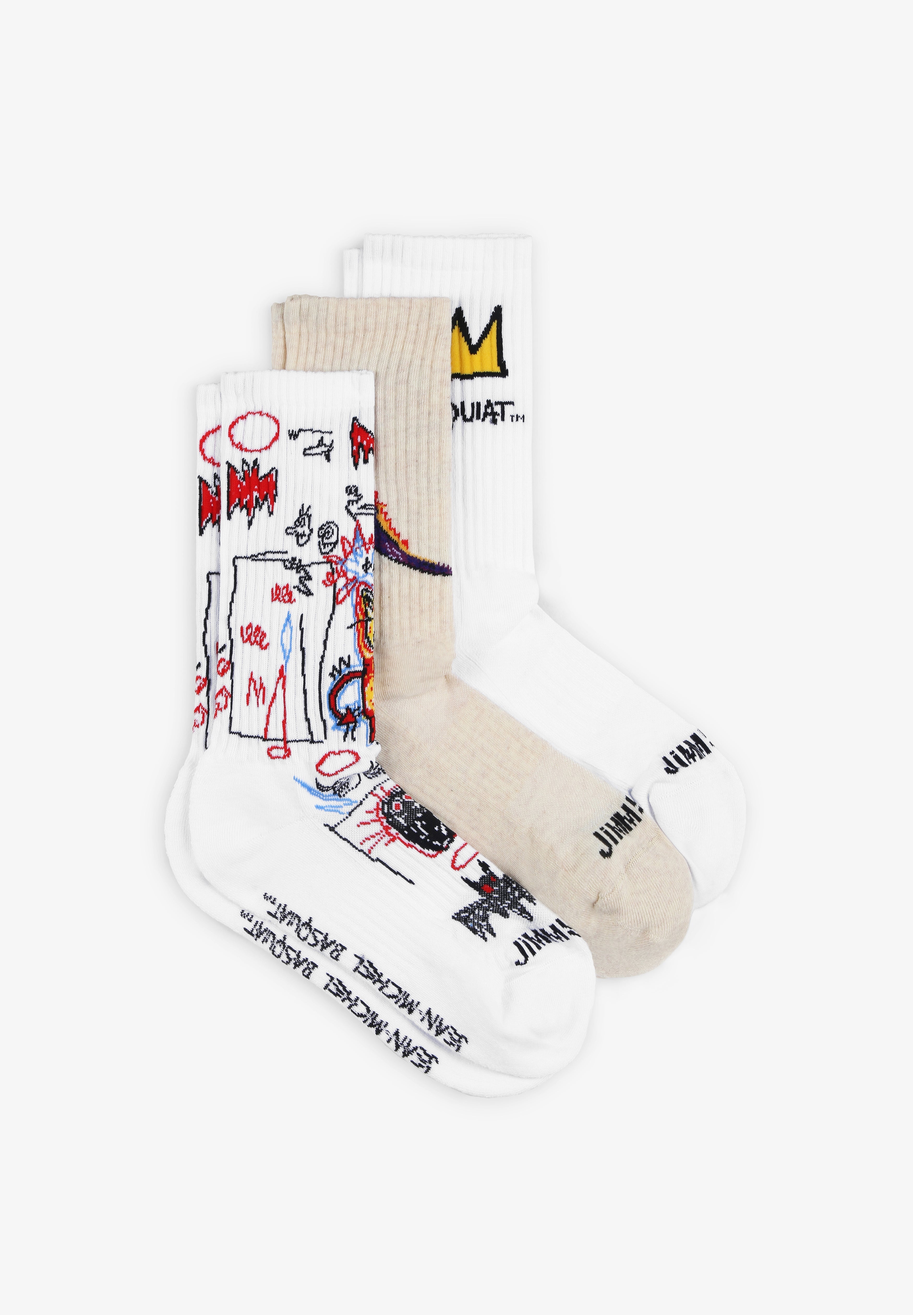 JIMMY LION | CALCETINES ATHLETIC BASQUIAT PACK