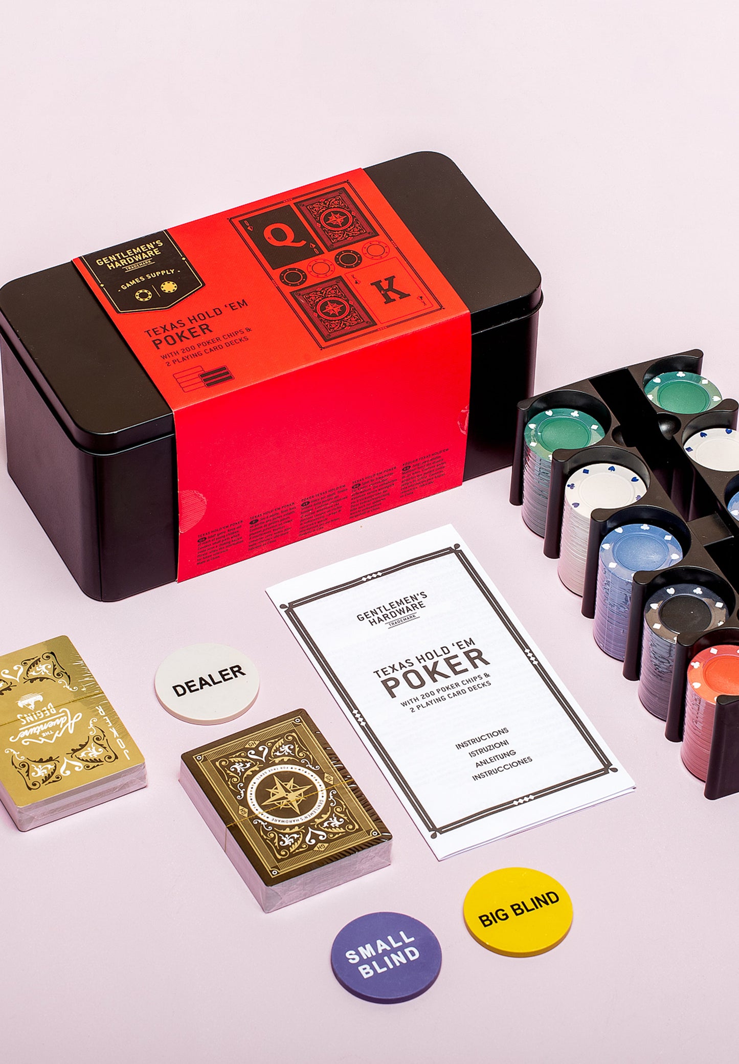 GENTLEMEN'S HARDWARE | PÓQUER TEXAS HOLD 'EM