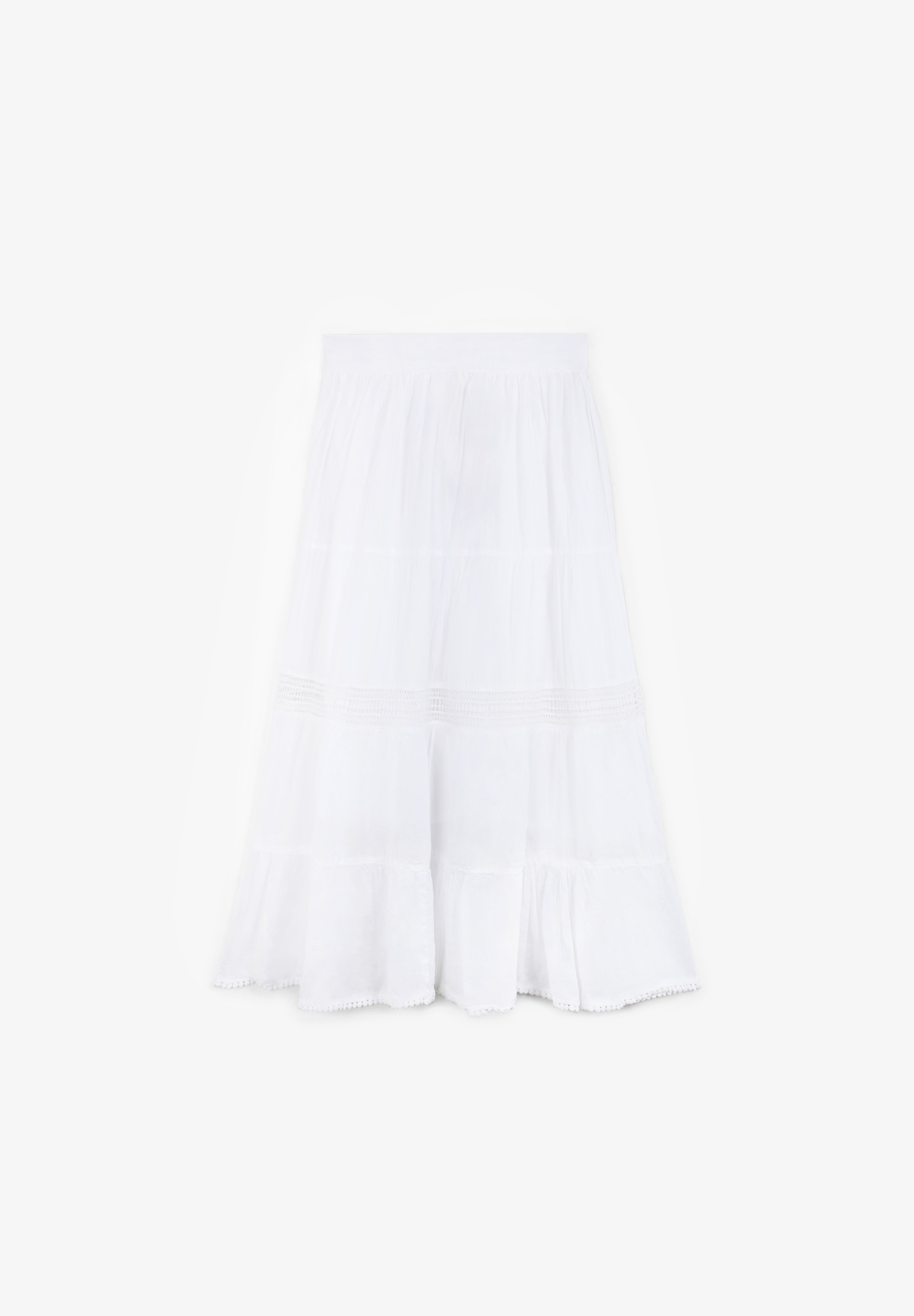 MI&CO | FALDA LARGA VOLANTES